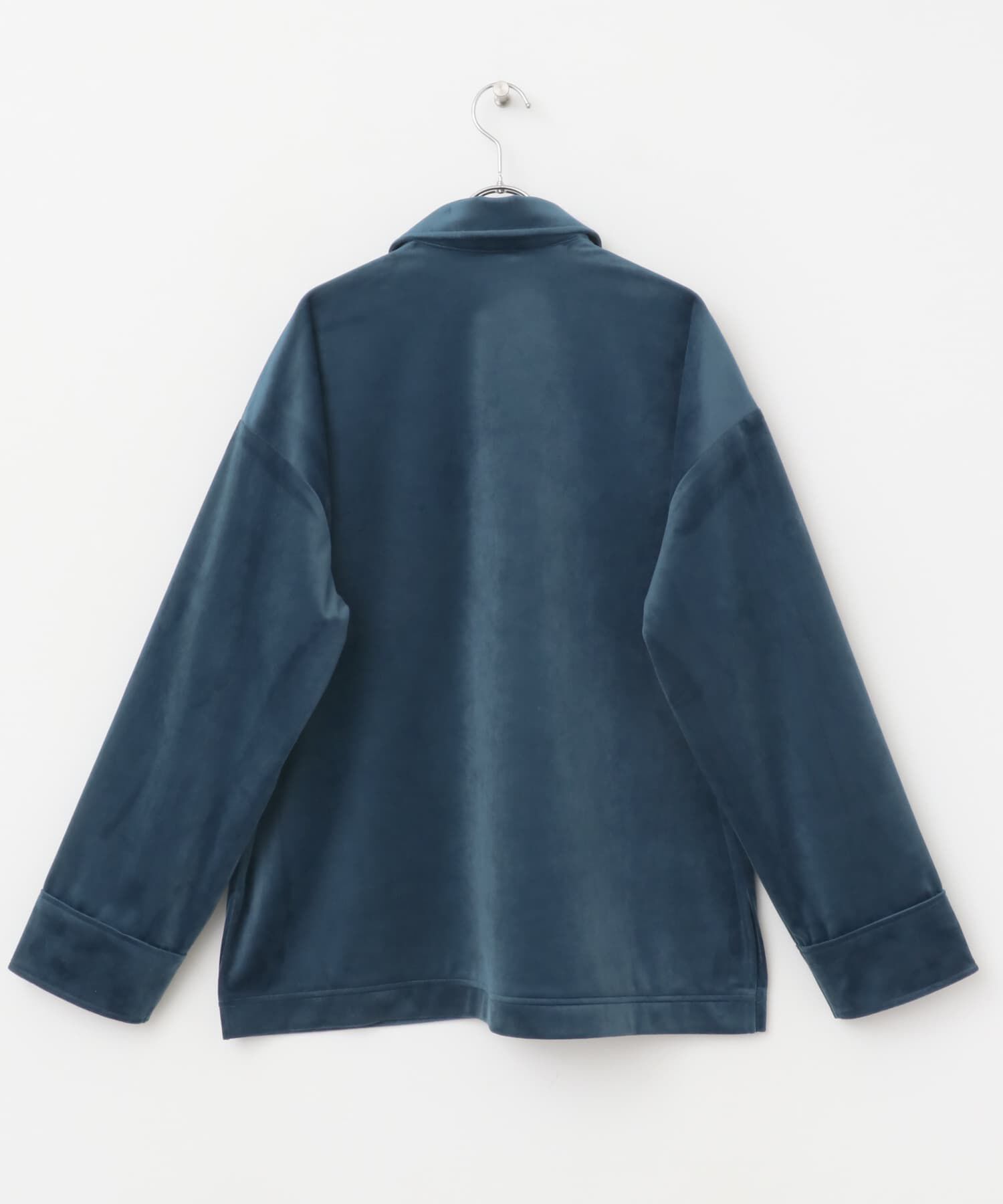  「ベロアBIGシャツ」|シャツ・ブラウス|