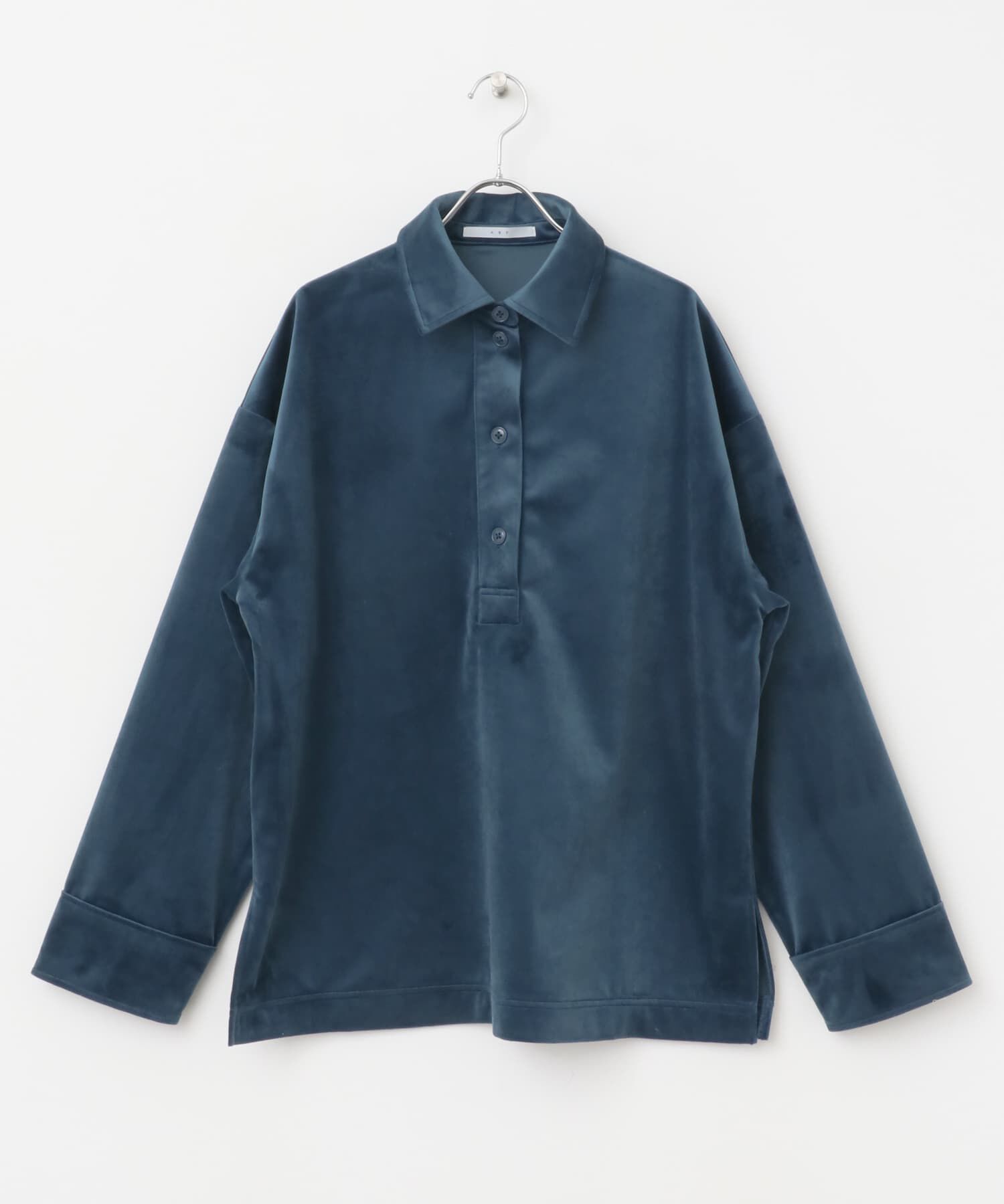  「ベロアBIGシャツ」|シャツ・ブラウス|