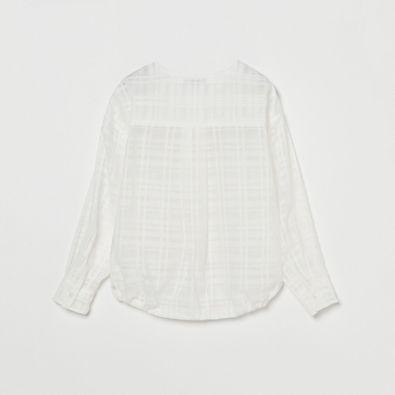HELIOPOLE「HELIOPOLE CHECK DRAWSTRING SHIRT」|シャツ・ブラウス|