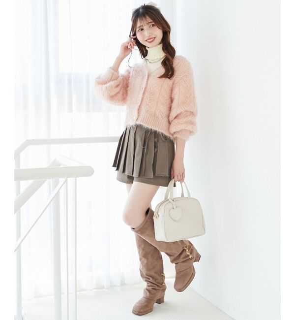  「きらふわレーシーパターンカーデ」|カーディガン|