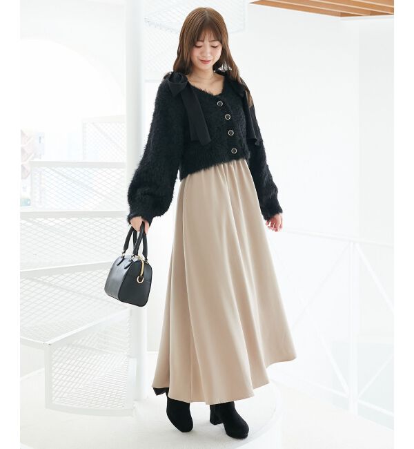  「きらふわレーシーパターンカーデ」|カーディガン|