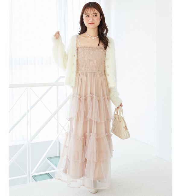  「きらふわレーシーパターンカーデ」|カーディガン|