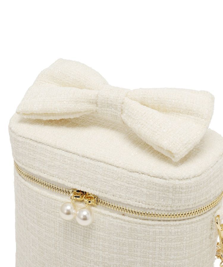 Maison de FLEUR「ツイードキューブショルダーバッグ」|ハンドバッグ|