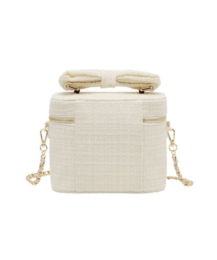 Maison de FLEUR「ツイードキューブショルダーバッグ」|ハンドバッグ|