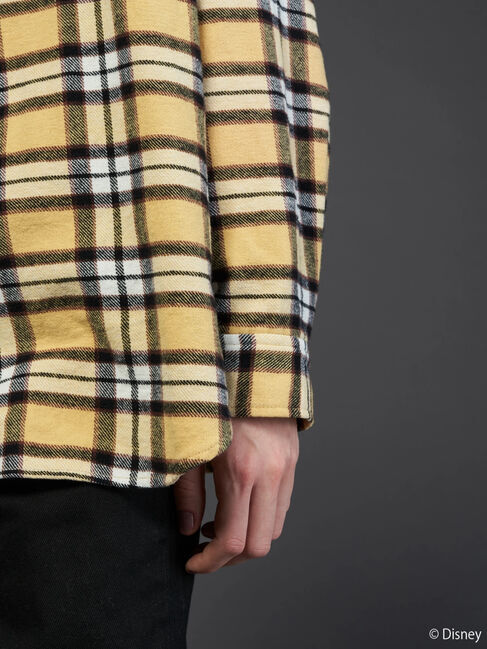  「バックプリントチェックシャツ/Mickey」|シャツ・ブラウス|