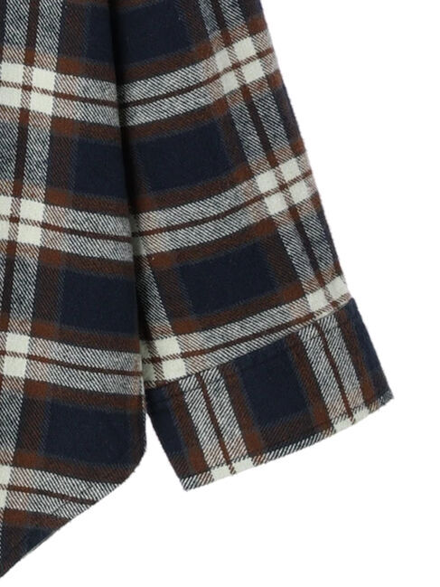  「バックプリントチェックシャツ/Mickey」|シャツ・ブラウス|