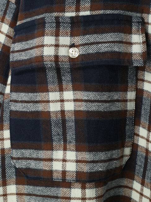  「バックプリントチェックシャツ/Mickey」|シャツ・ブラウス|