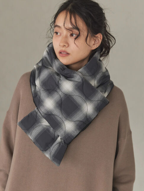  「あったかキルティングマフラー」|ストール|