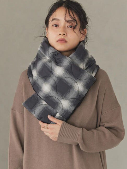  「あったかキルティングマフラー」|ストール|