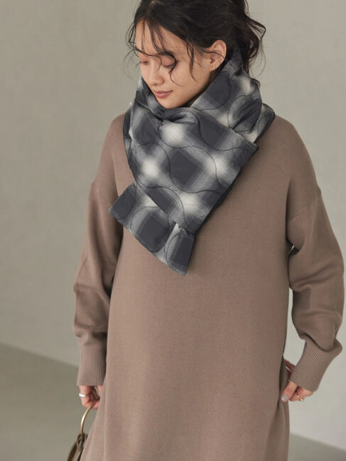  「あったかキルティングマフラー」|ストール|