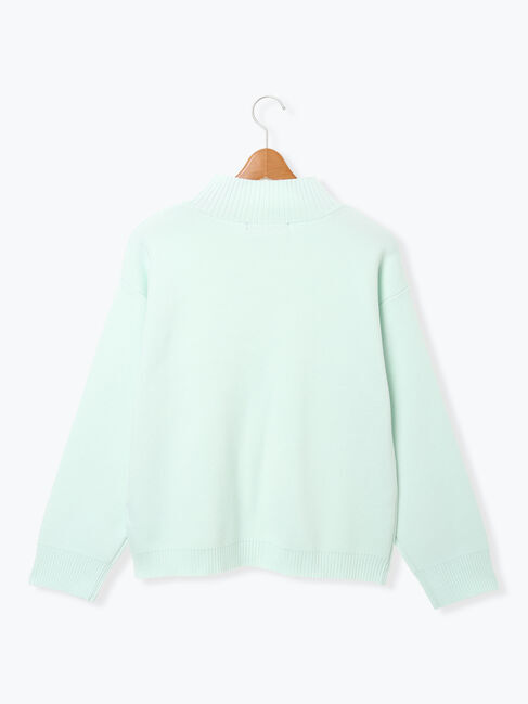 Lugnoncure「コットンタッチハイネックニットプルオーバー」|ニット・セーター|