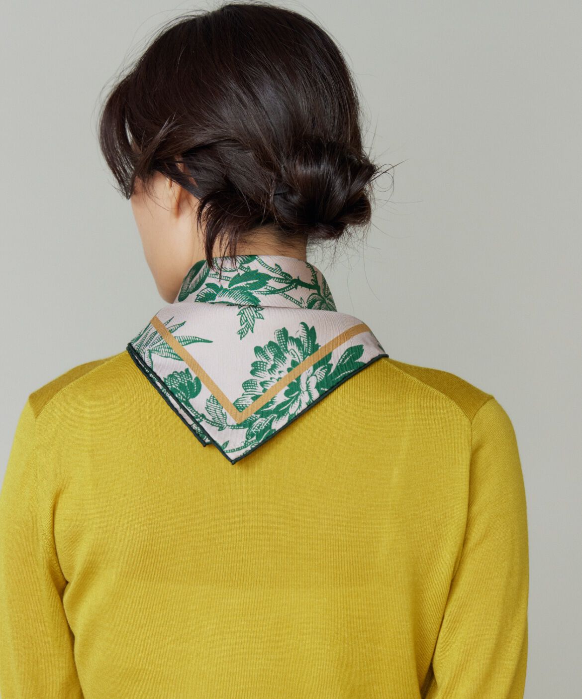 FAVORITE SUKINAMONO「Small Classical Darlene Scarf スカーフ《Tapis Noir》」|ストール|