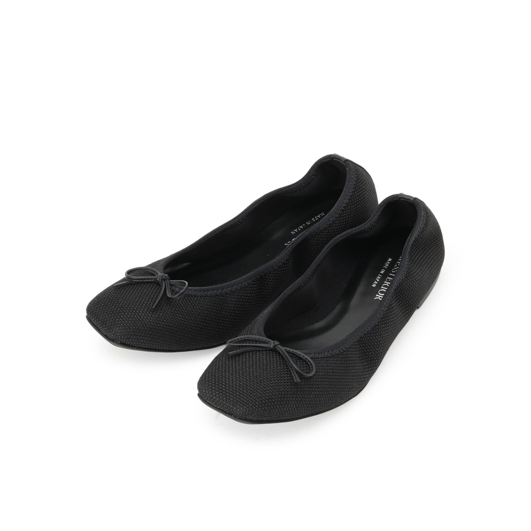 DRESSTERIOR「パナマ風バレエシューズ」|その他|ブラック(019)