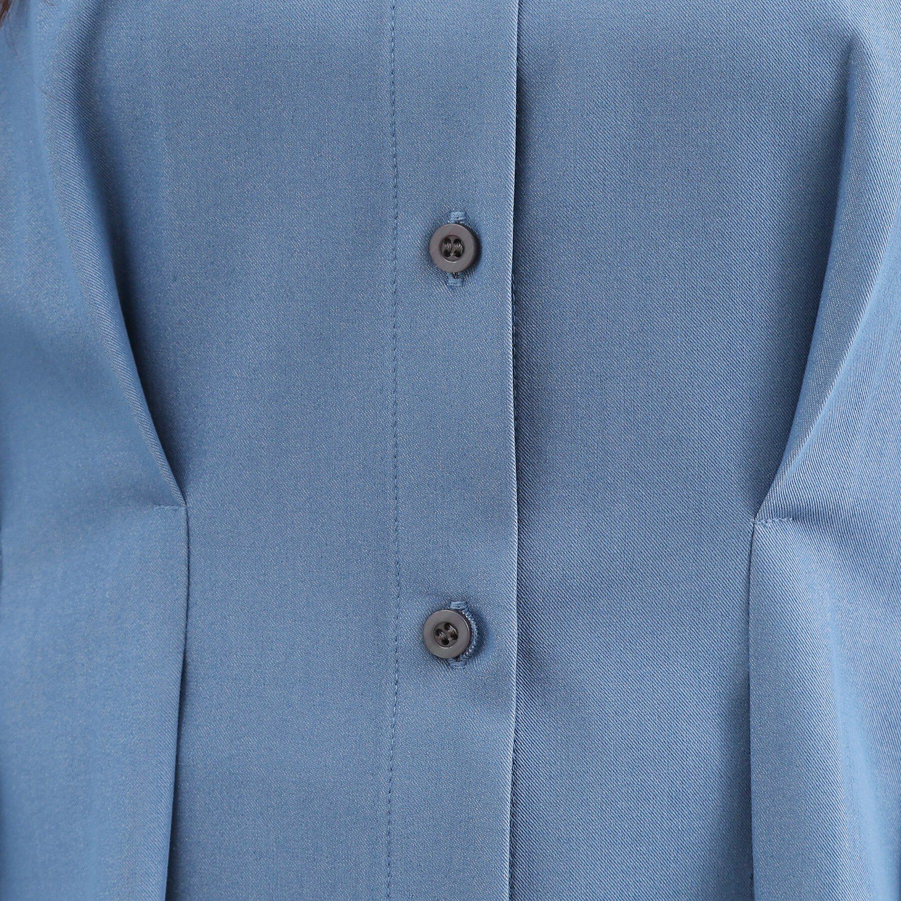 grove「ウエストタック スタンドネックシャツ」|シャツ・ブラウス|