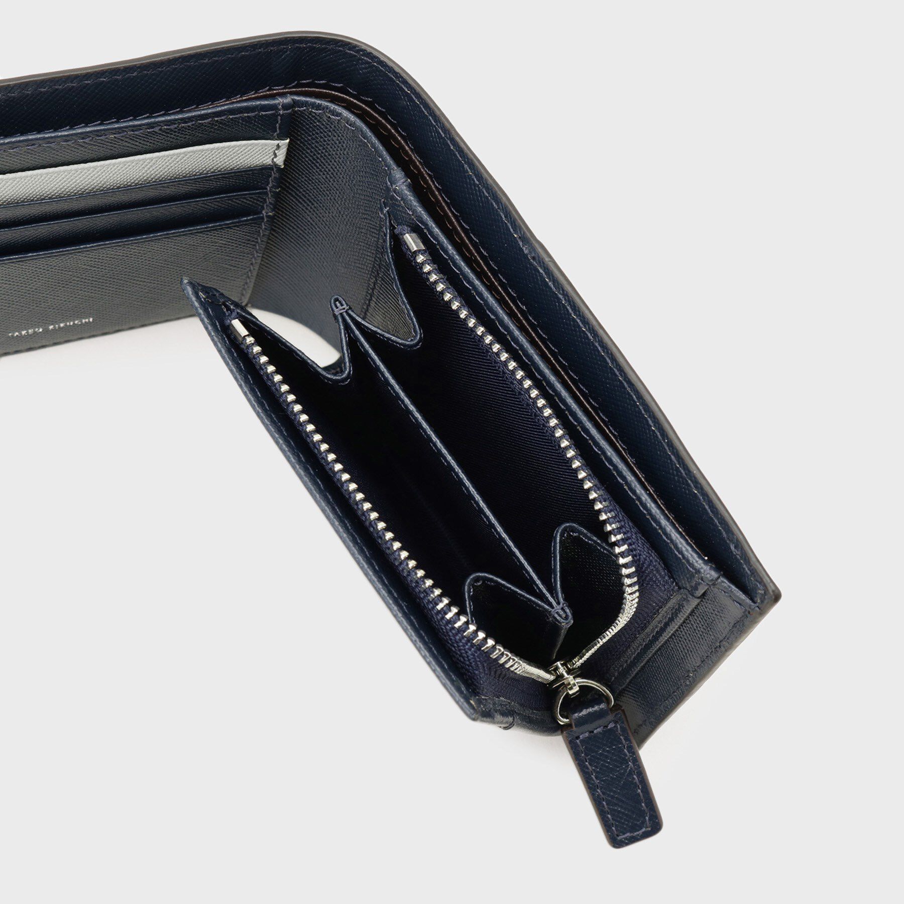 tk.TAKEO KIKUCHI「【本革】トリミング二つ折りウォレット」|財布|