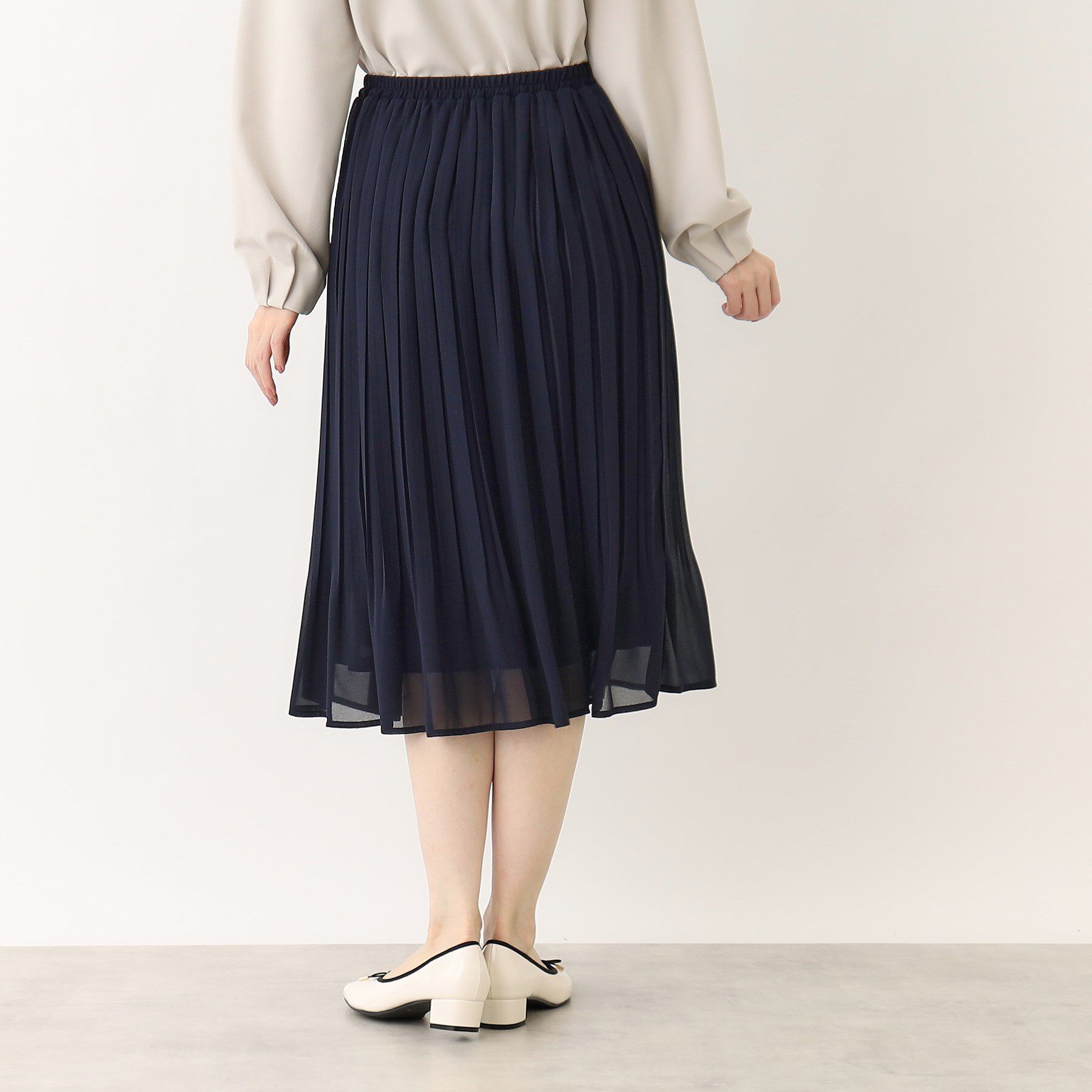 index「《新色追加》着丈が選べる！プリーツフレアスカート【イージーケア／防シワ／洗濯機洗い可】」|スカート|