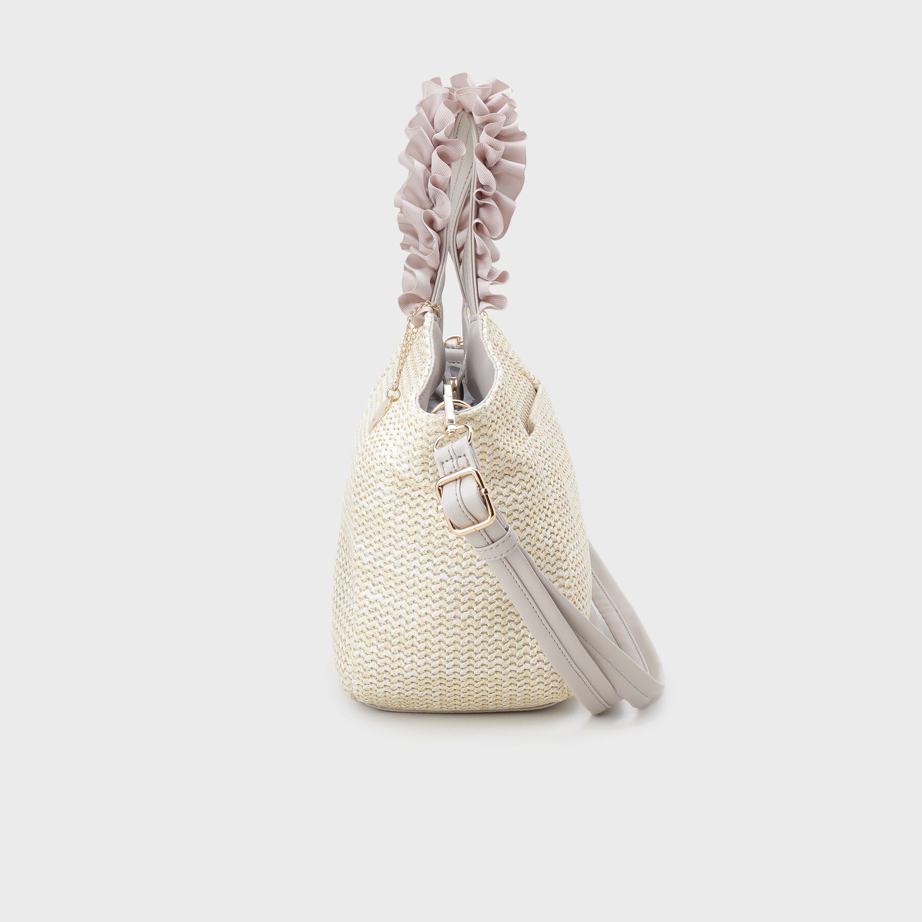 index「2WAYフリルハンドルPPミドルトート」|トートバッグ|