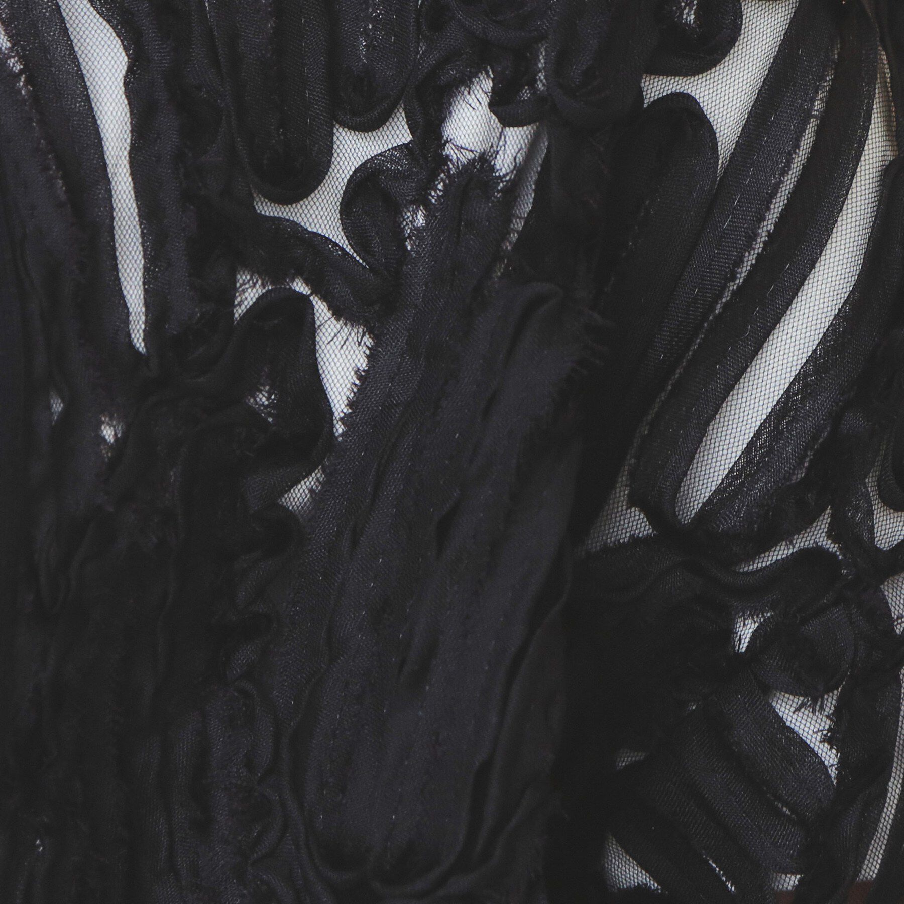 index「シアー幾何刺繍カーディガン【洗濯機OK】」|カーディガン|