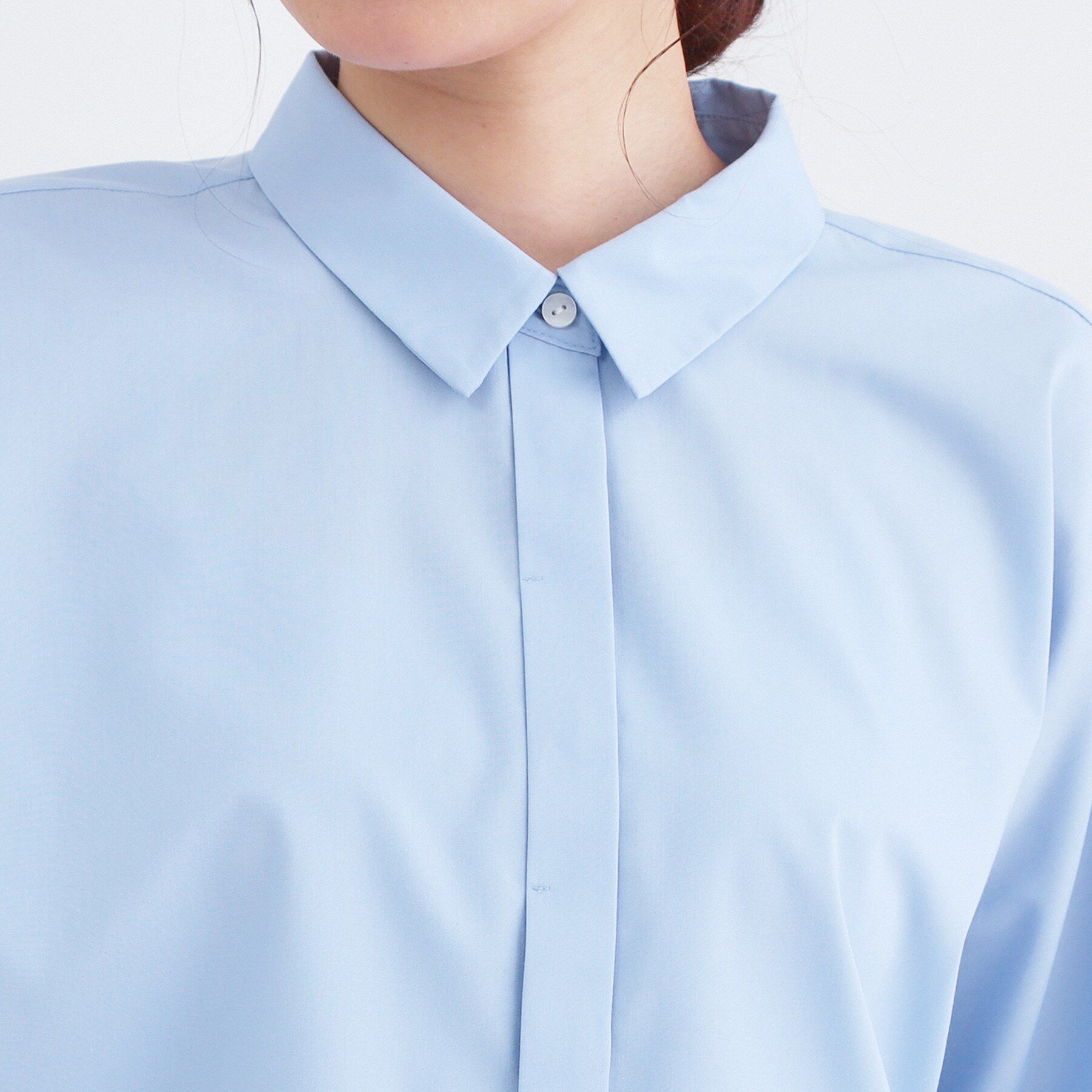 OPAQUE.CLIP「ハーフスリーブシャツ【洗濯機OK/防シワ加工】」|シャツ・ブラウス|