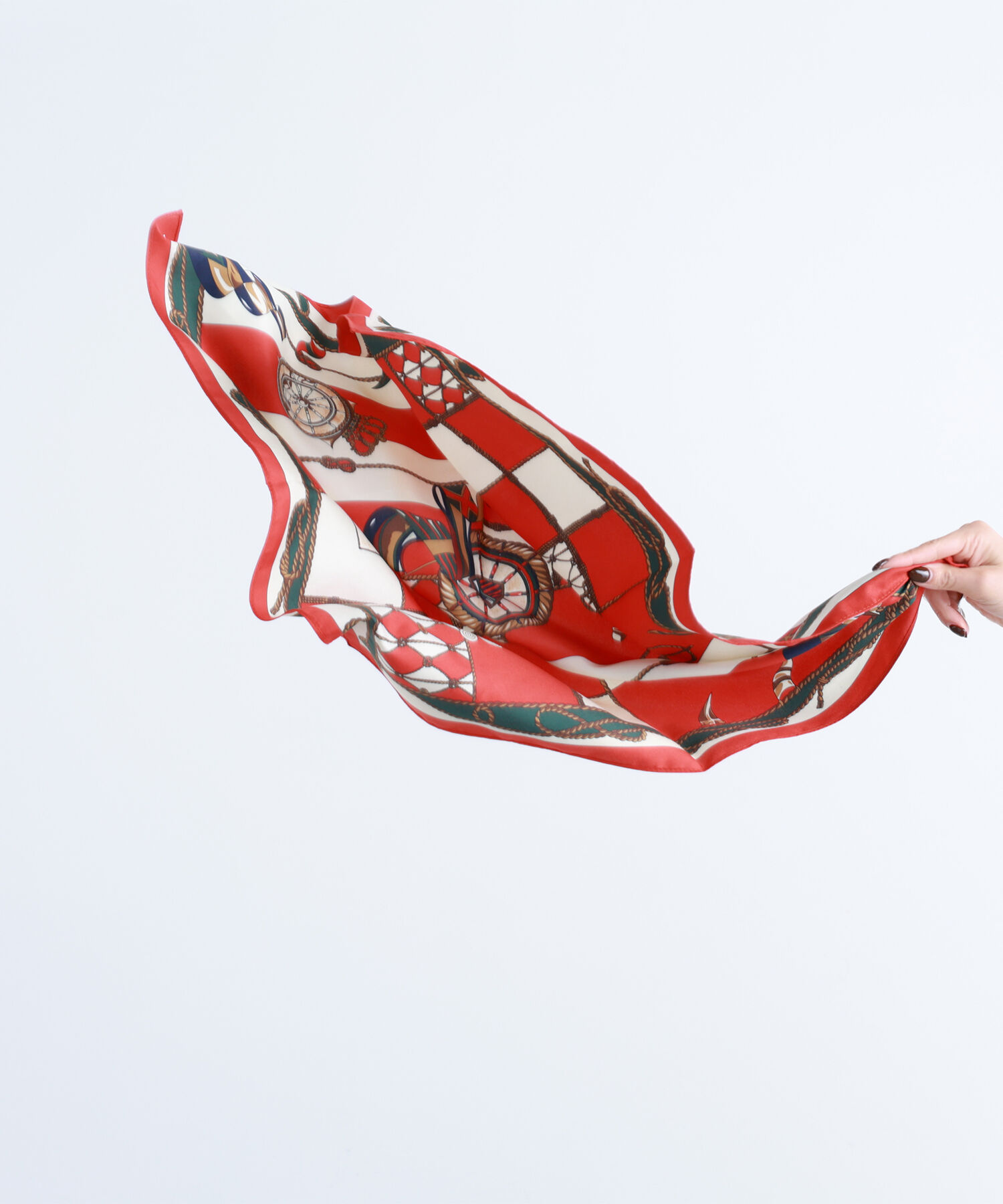  「ダブルフェイスイタリアンスカーフ」|マフラー|アカ