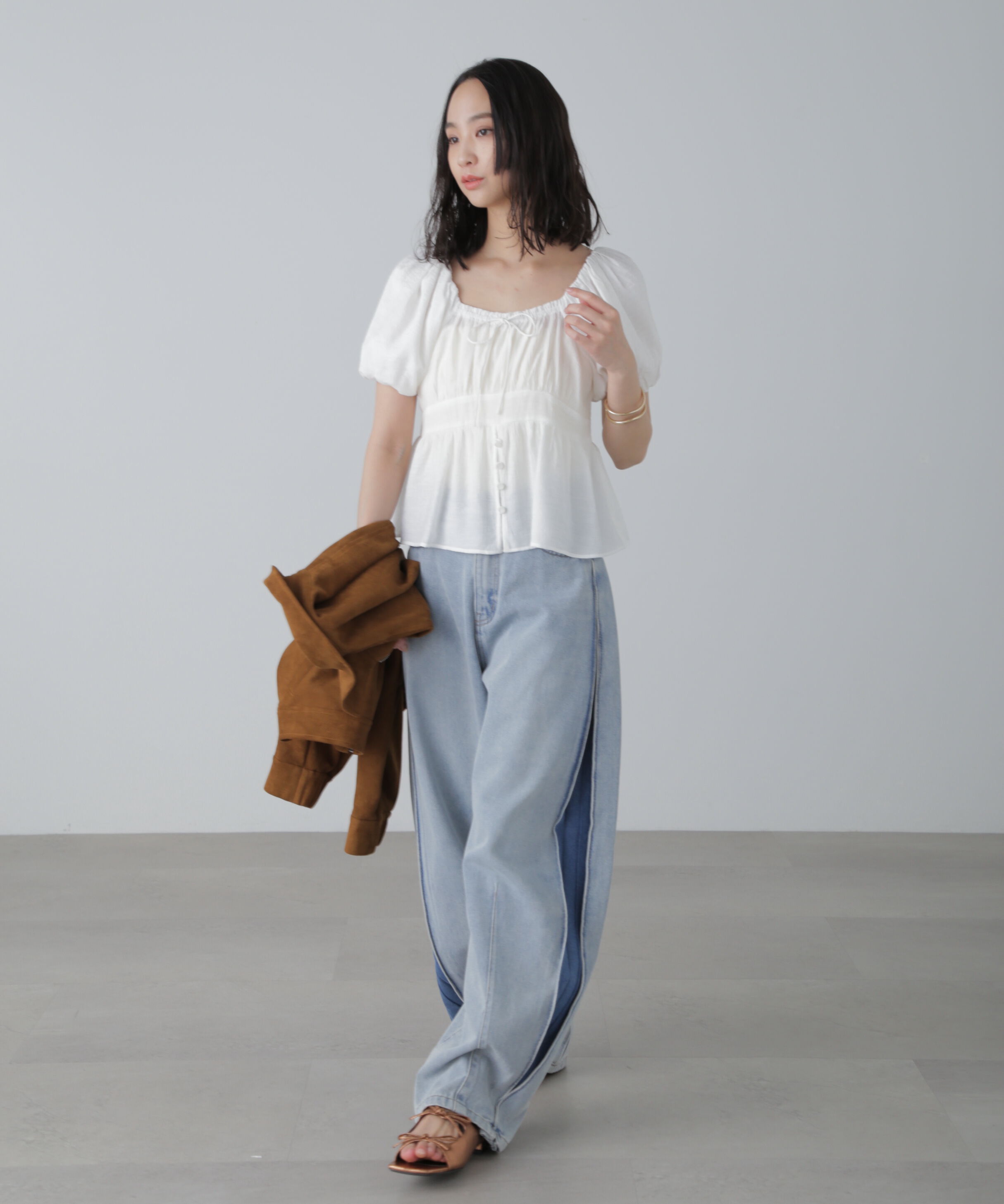  「2wayオフショルブラウス」|シャツ・ブラウス|