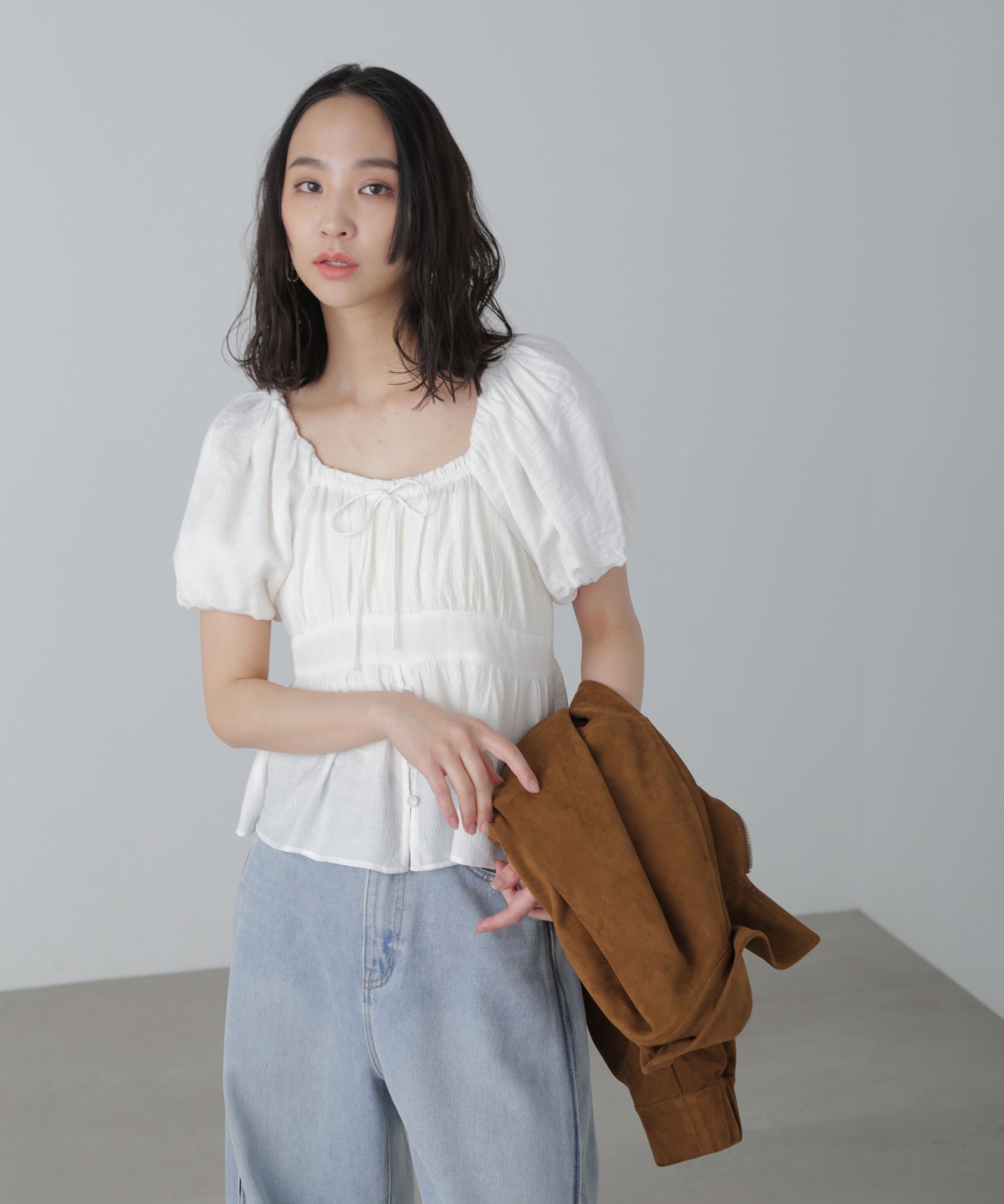  「2wayオフショルブラウス」|シャツ・ブラウス|