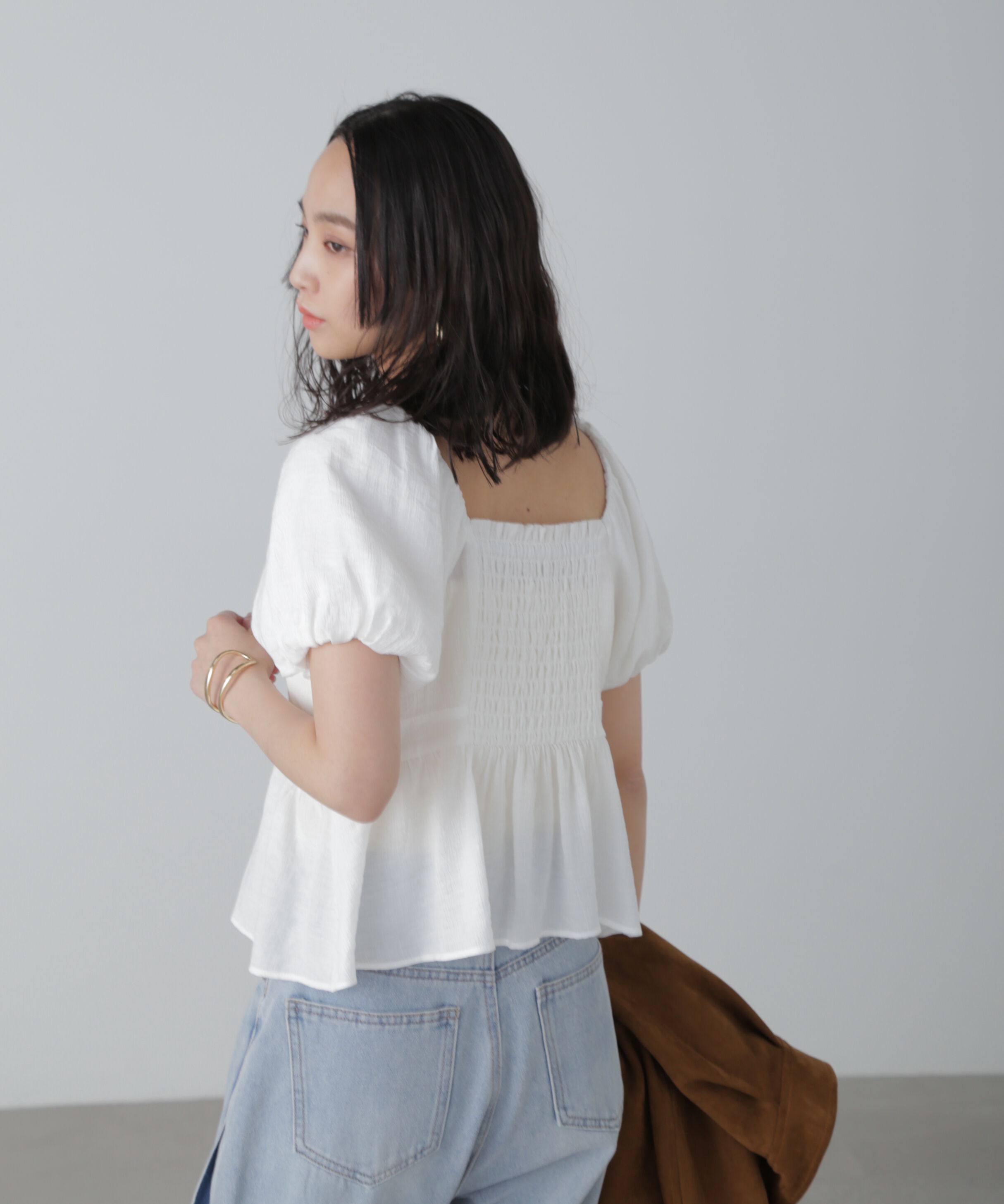  「2wayオフショルブラウス」|シャツ・ブラウス|