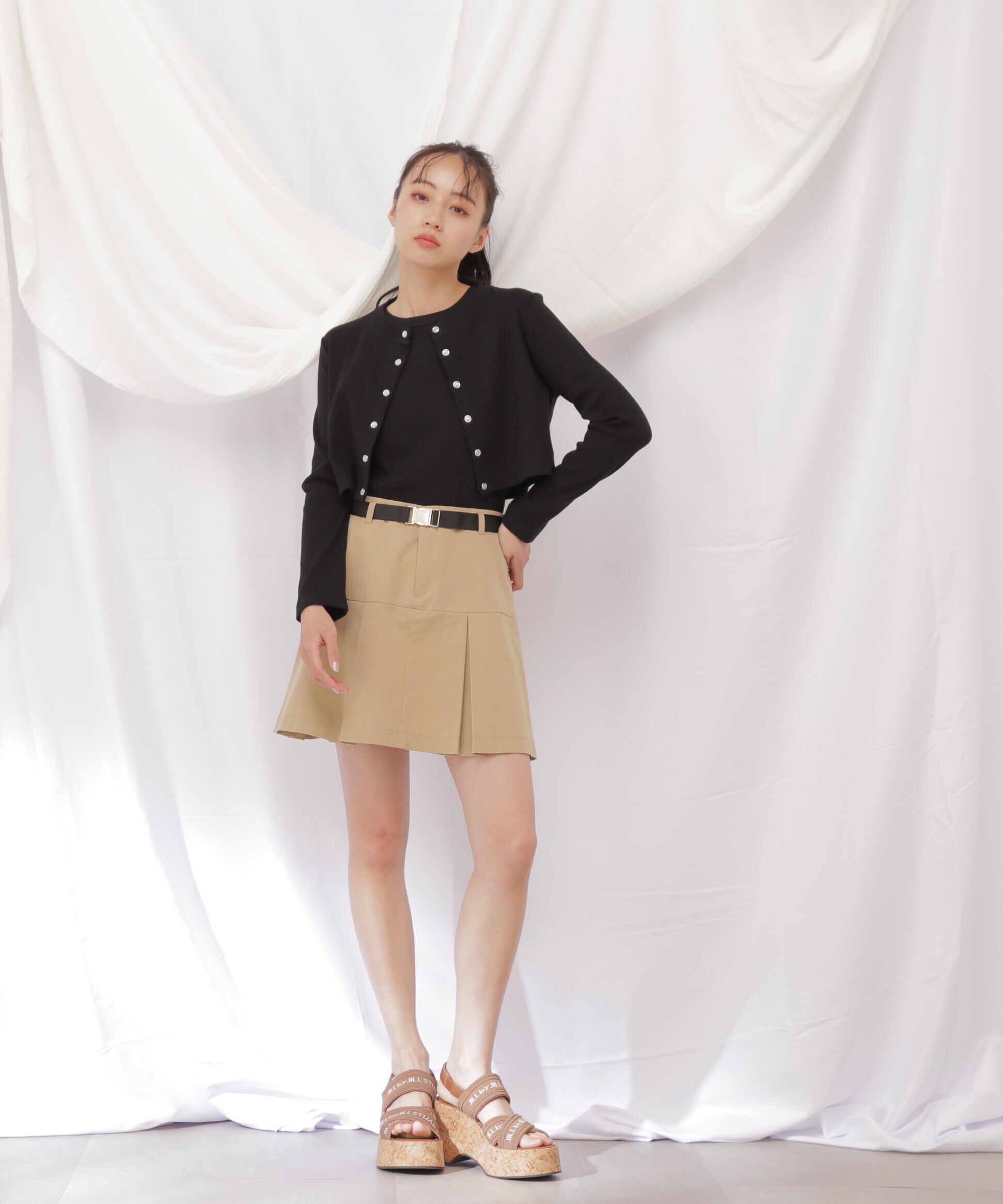  「◇JILL byベーシックリブタンク」|Tシャツ・カットソー|