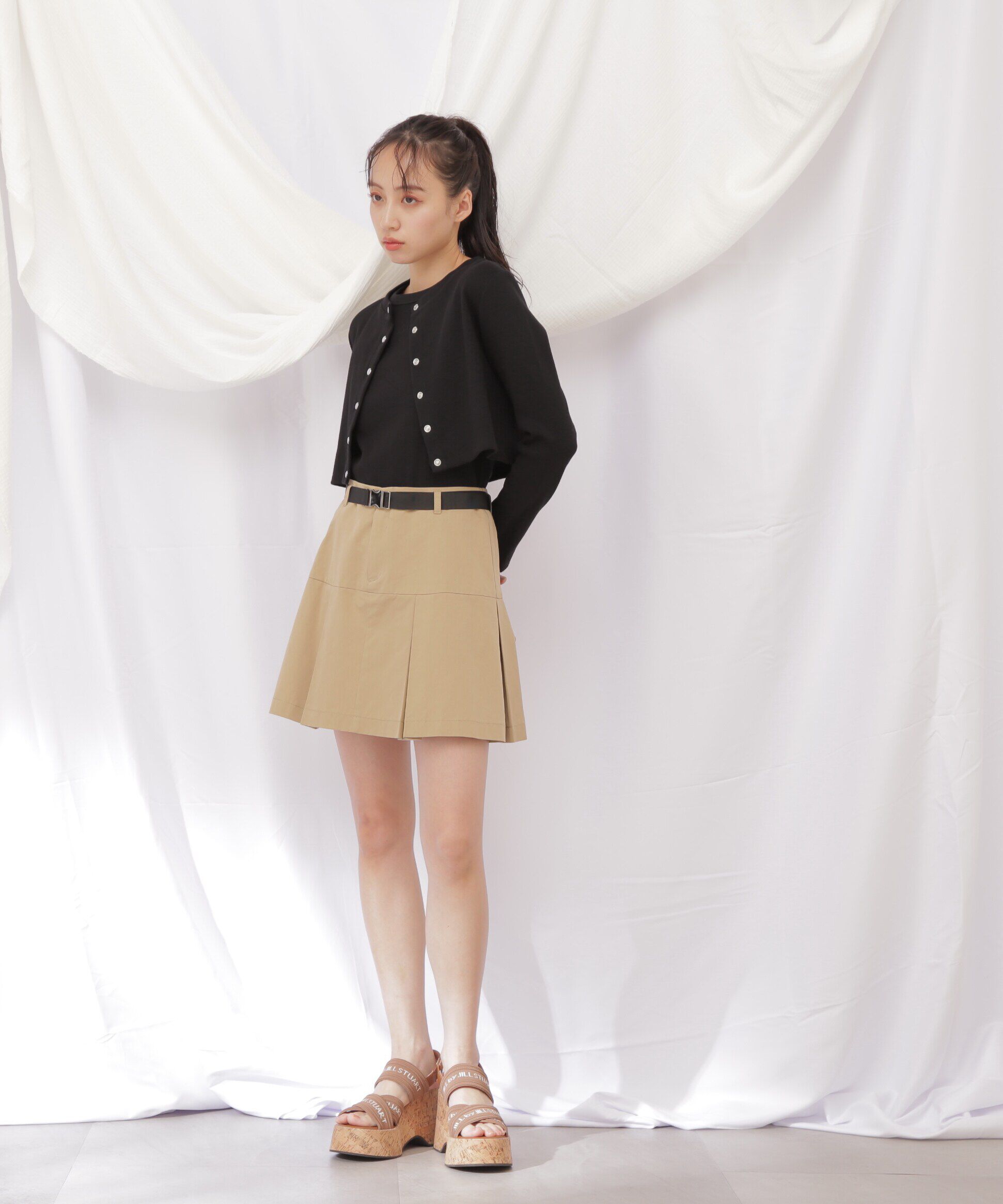  「◇JILL byベーシックリブタンク」|Tシャツ・カットソー|