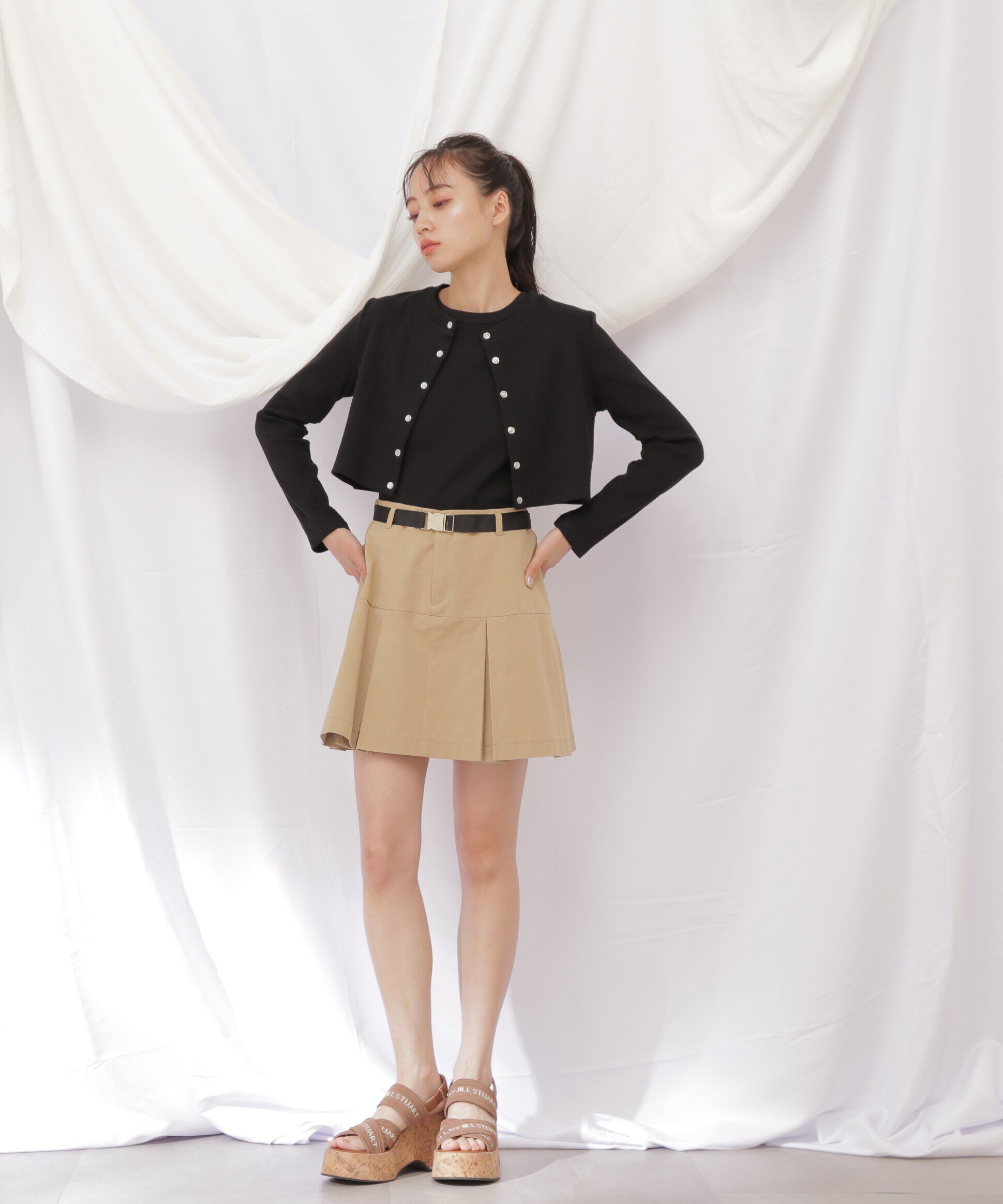  「◇JILL byベーシックリブタンク」|Tシャツ・カットソー|