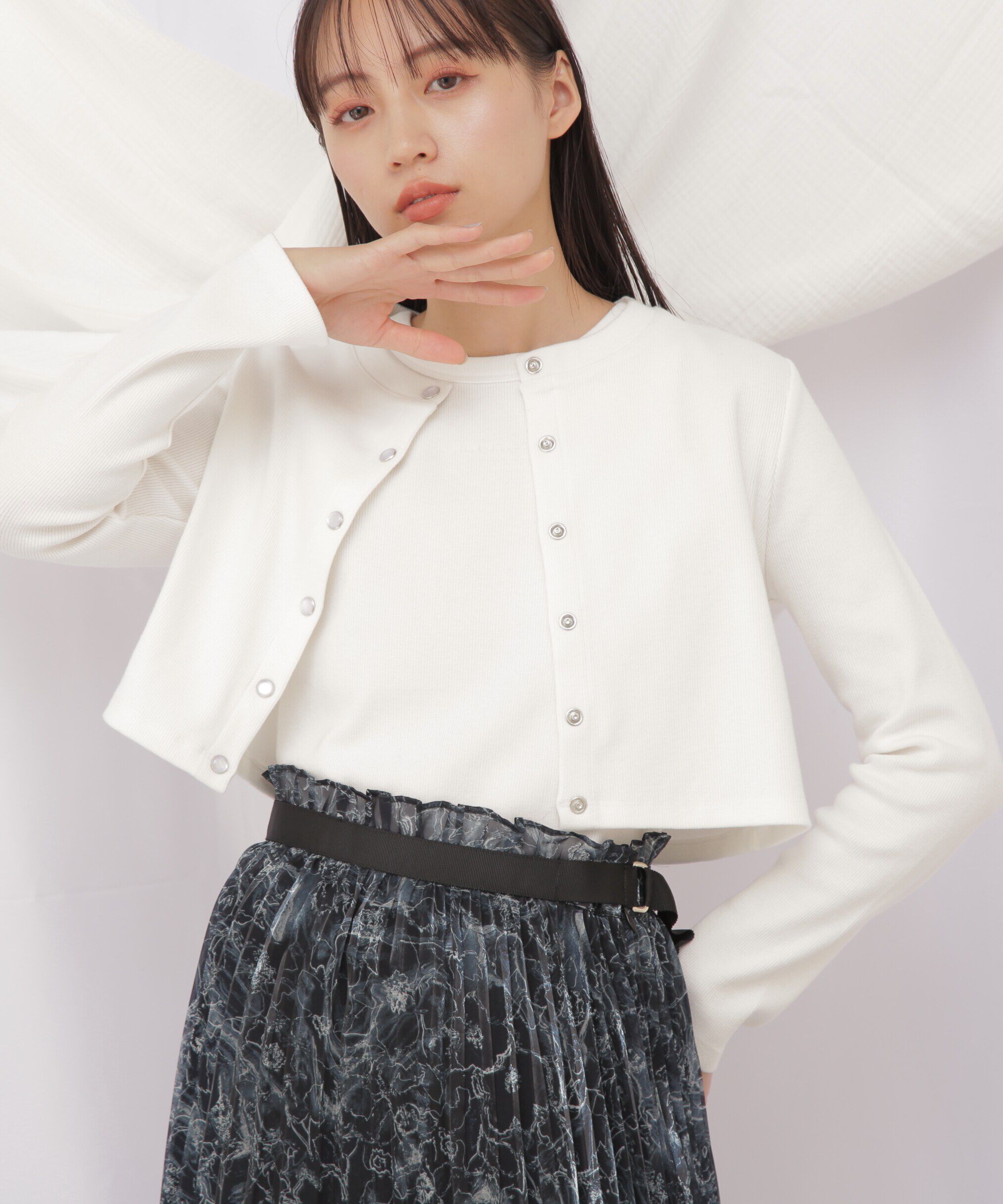  「◇JILL byベーシックリブタンク」|Tシャツ・カットソー|