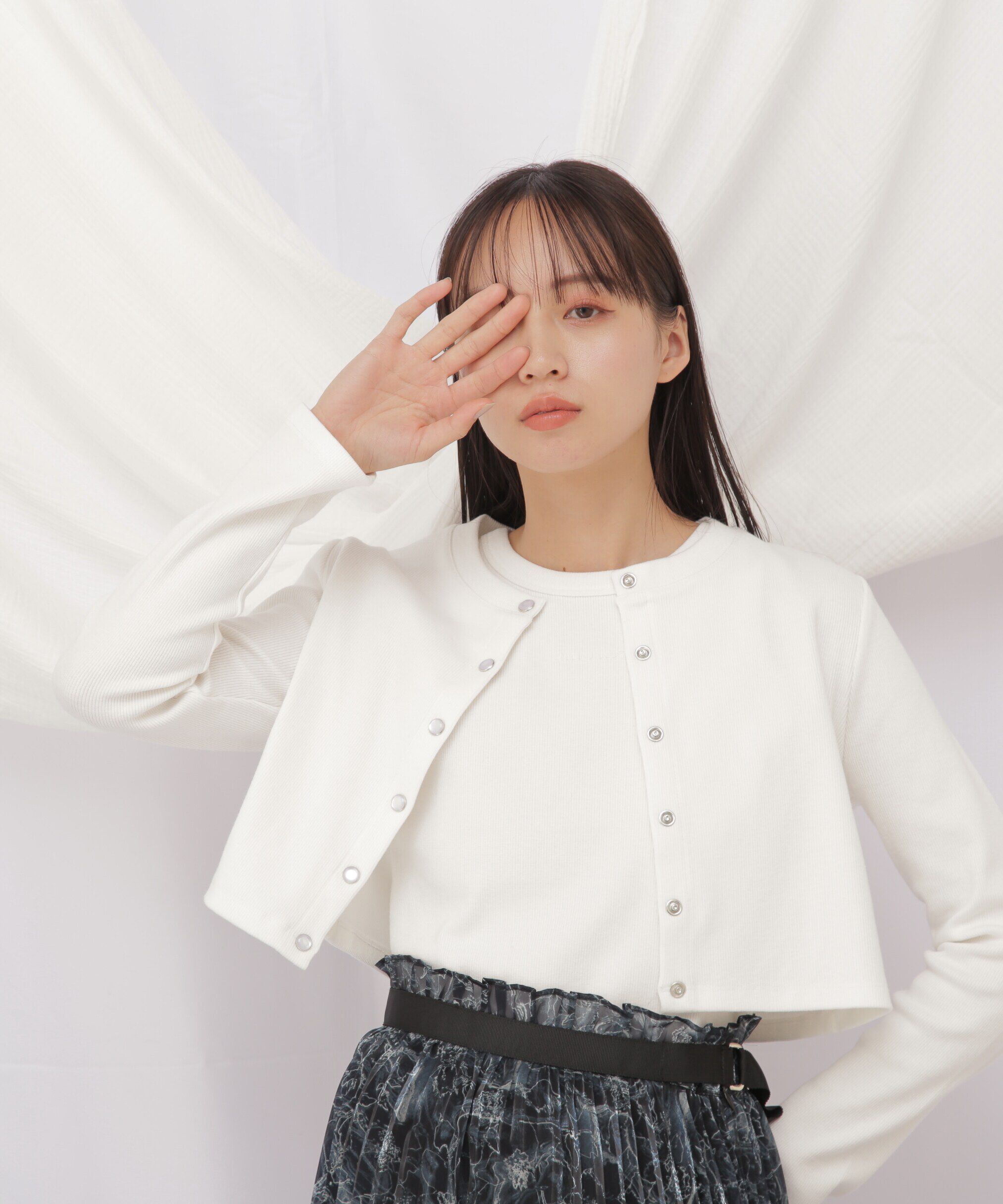  「◇JILL byベーシックリブタンク」|Tシャツ・カットソー|