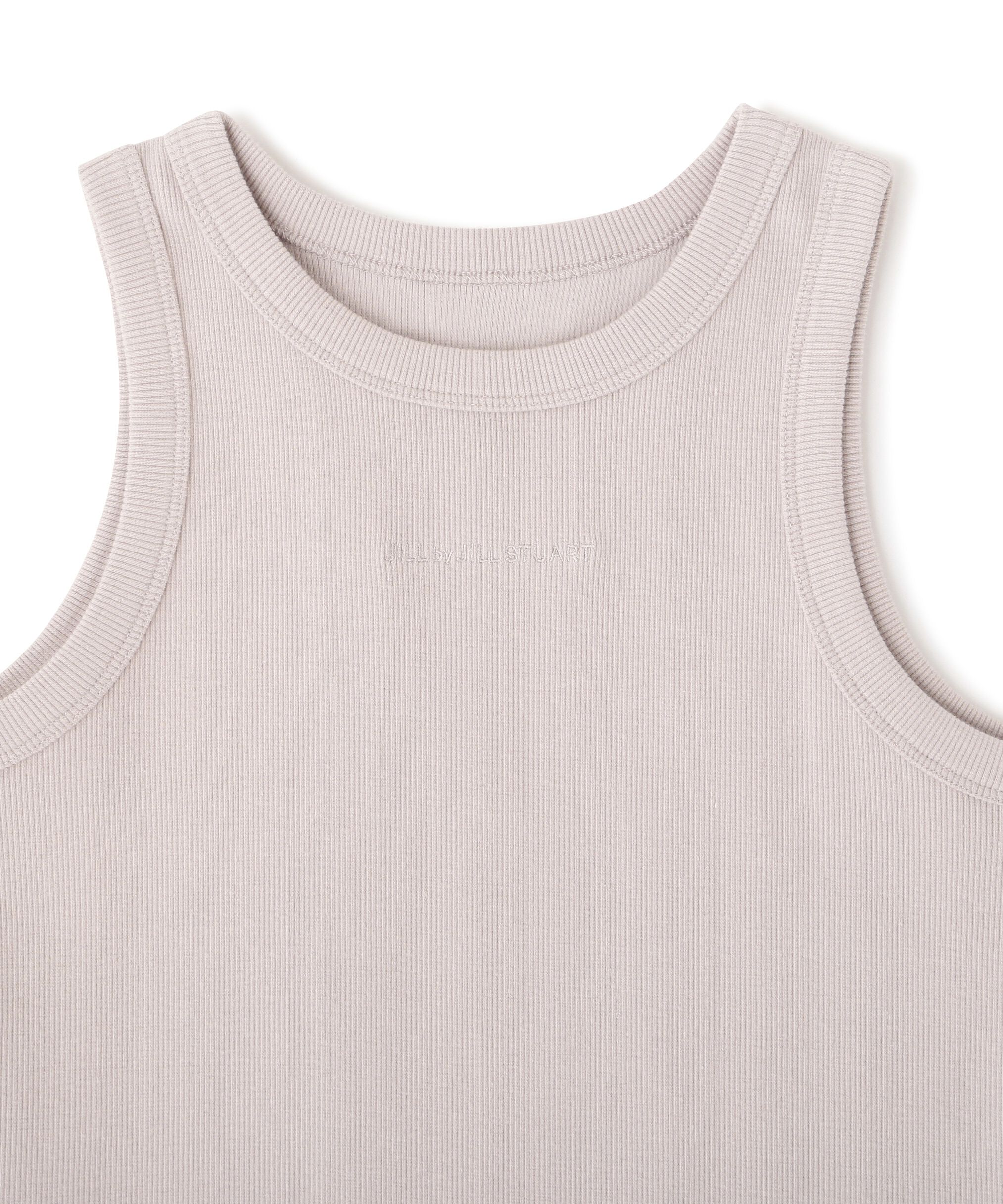  「◇JILL byベーシックリブタンク」|Tシャツ・カットソー|