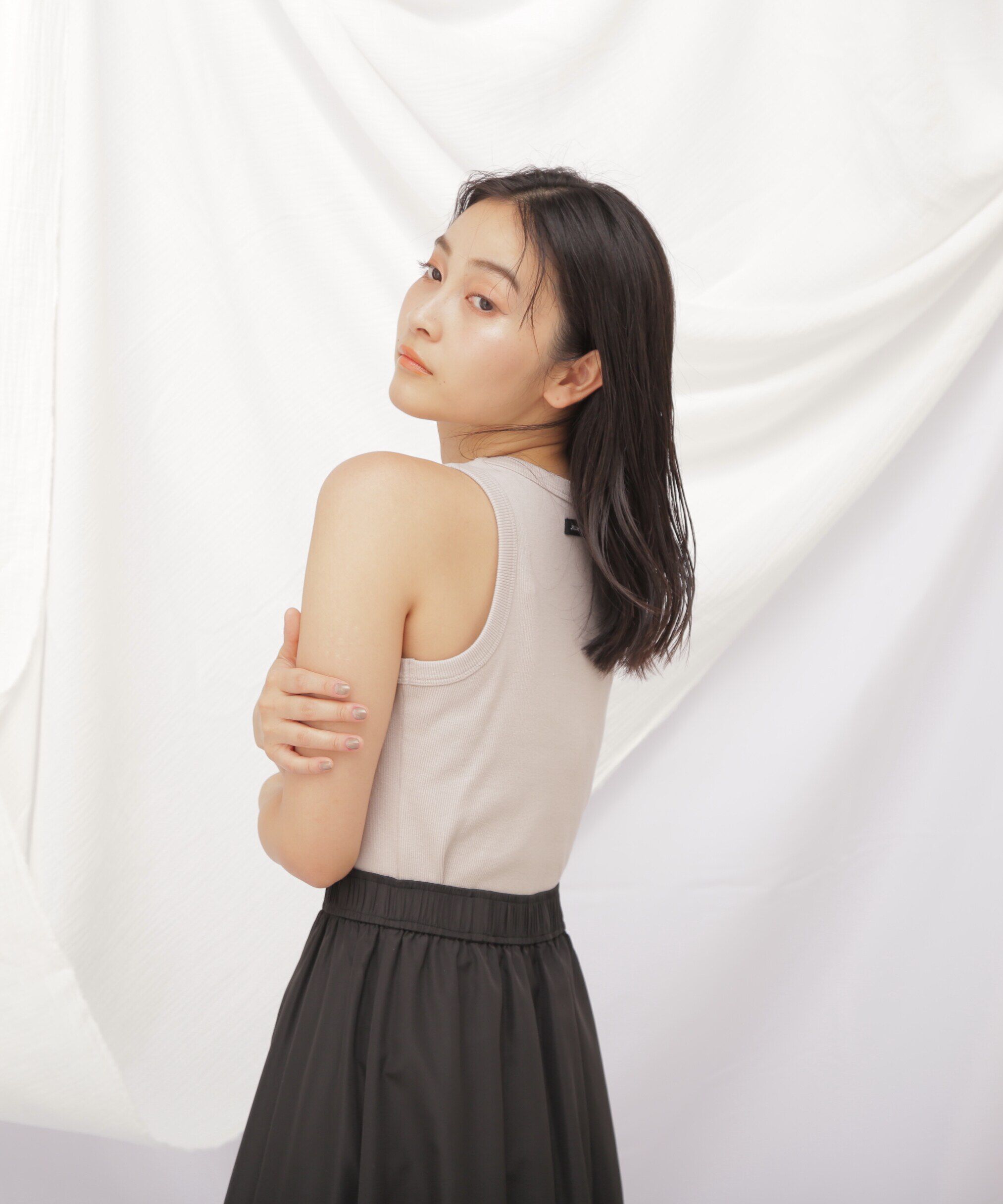  「◇JILL byベーシックリブタンク」|Tシャツ・カットソー|