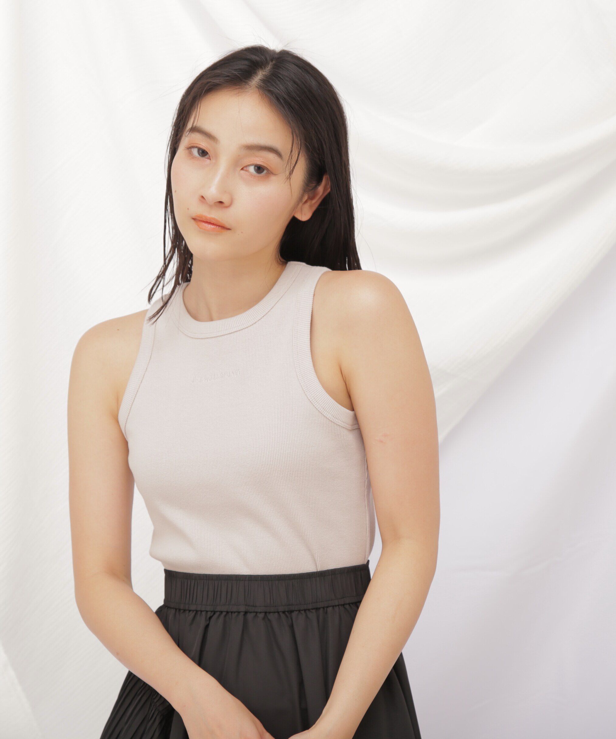  「◇JILL byベーシックリブタンク」|Tシャツ・カットソー|