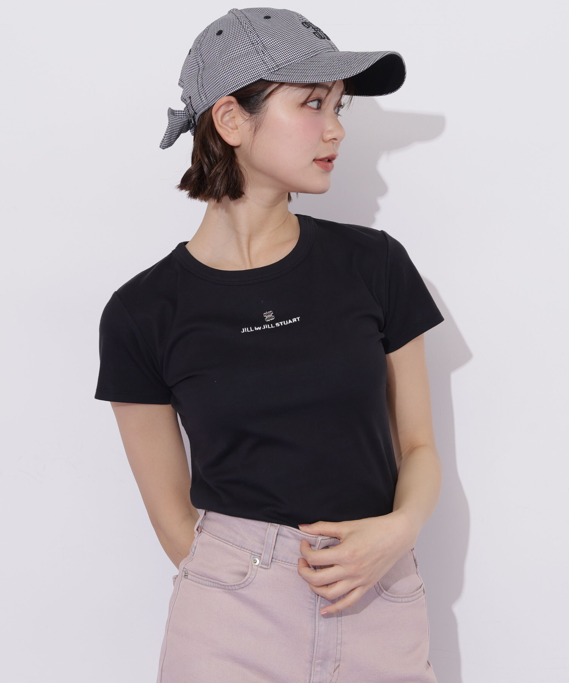  「コンパクトワンポイントロゴTシャツ」|Tシャツ・カットソー|