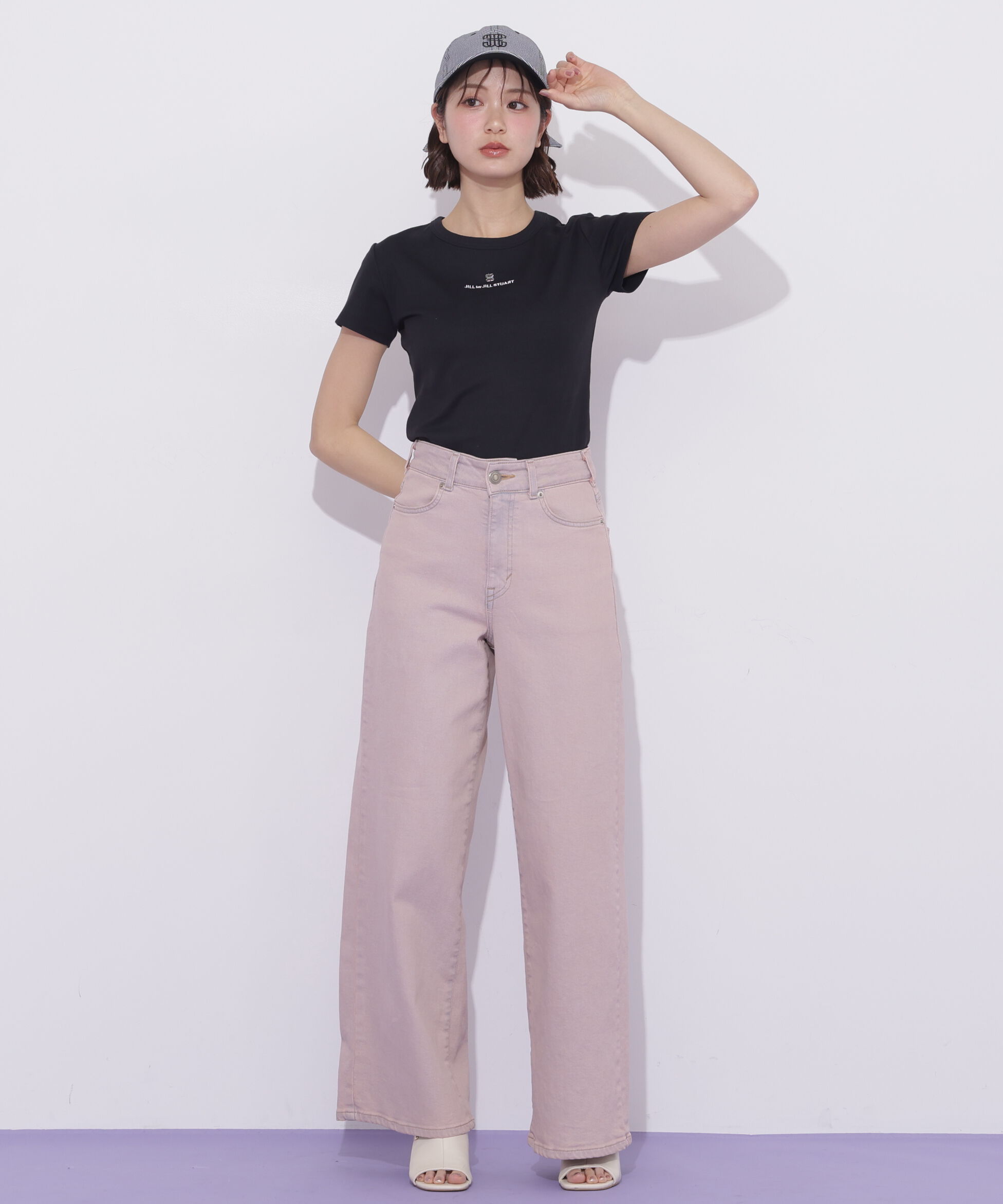  「コンパクトワンポイントロゴTシャツ」|Tシャツ・カットソー|