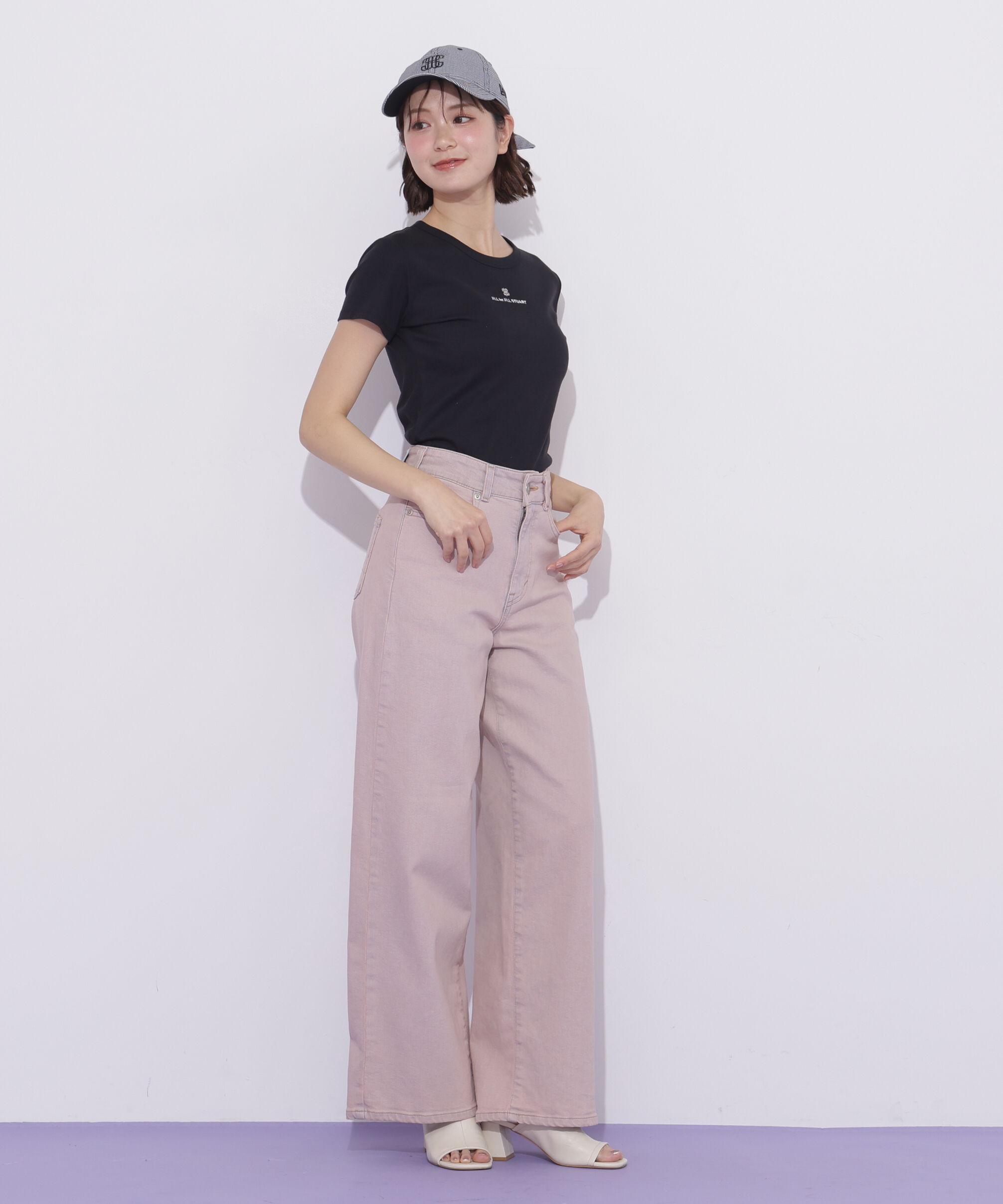  「コンパクトワンポイントロゴTシャツ」|Tシャツ・カットソー|