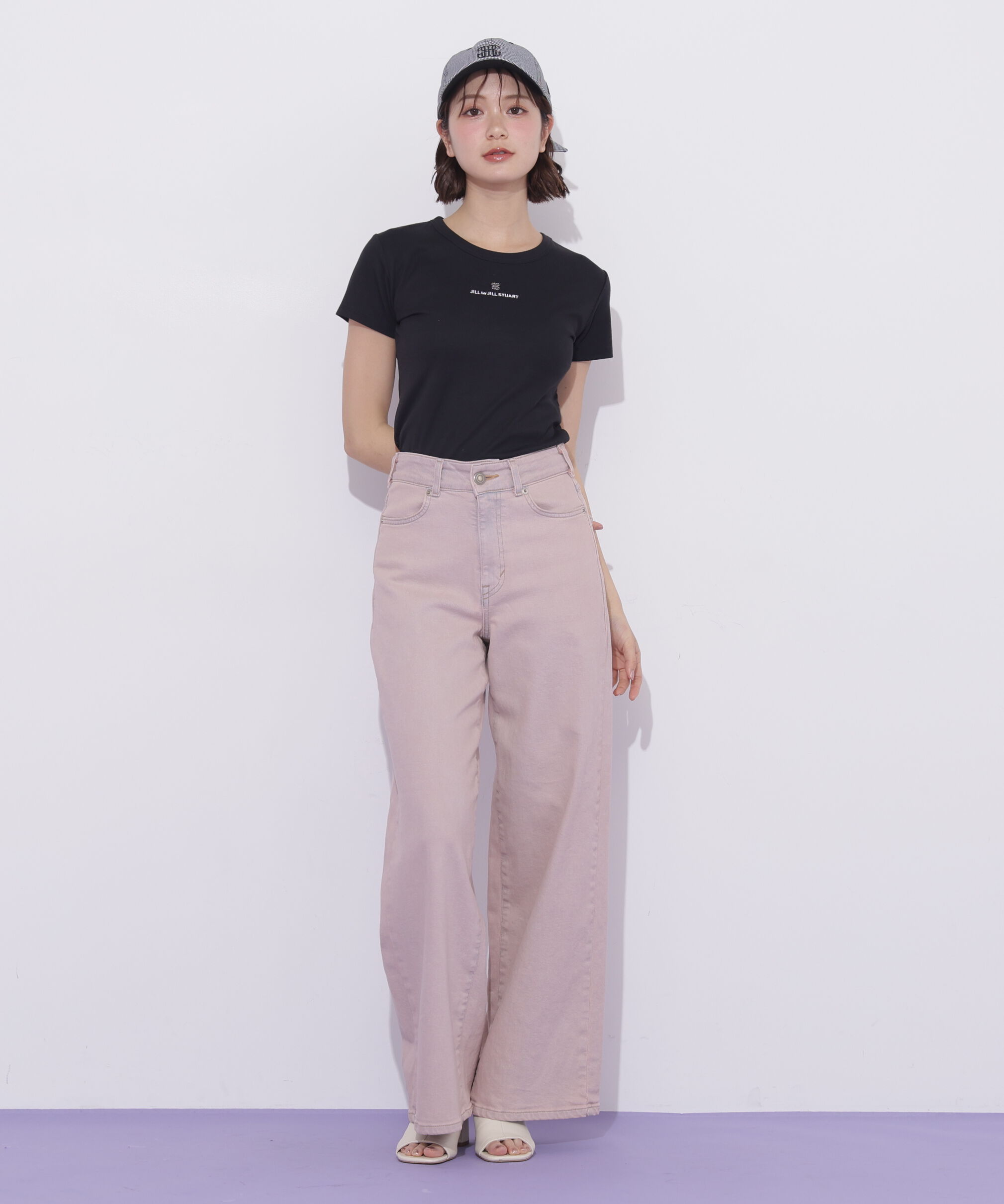  「コンパクトワンポイントロゴTシャツ」|Tシャツ・カットソー|