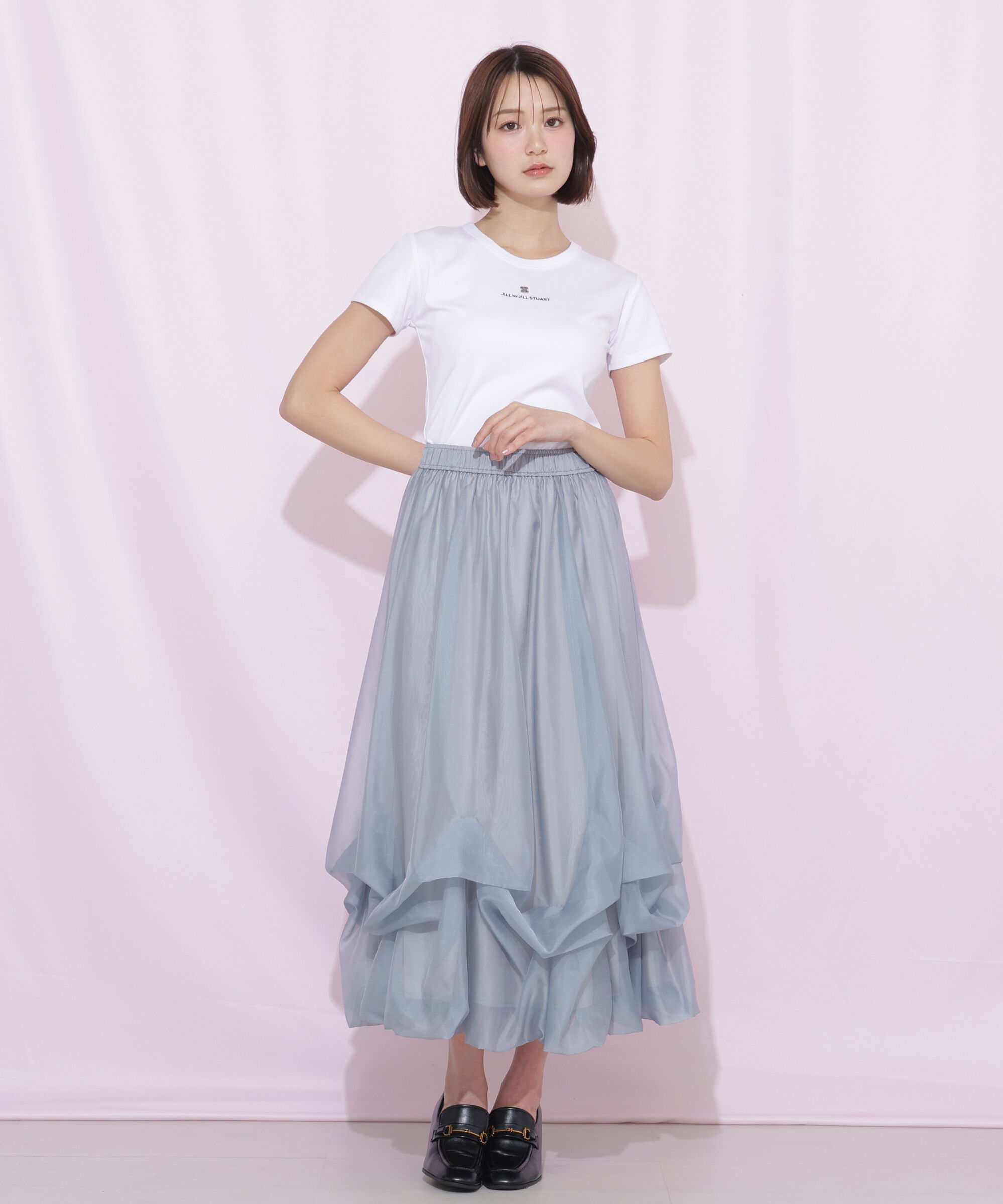  「コンパクトワンポイントロゴTシャツ」|Tシャツ・カットソー|