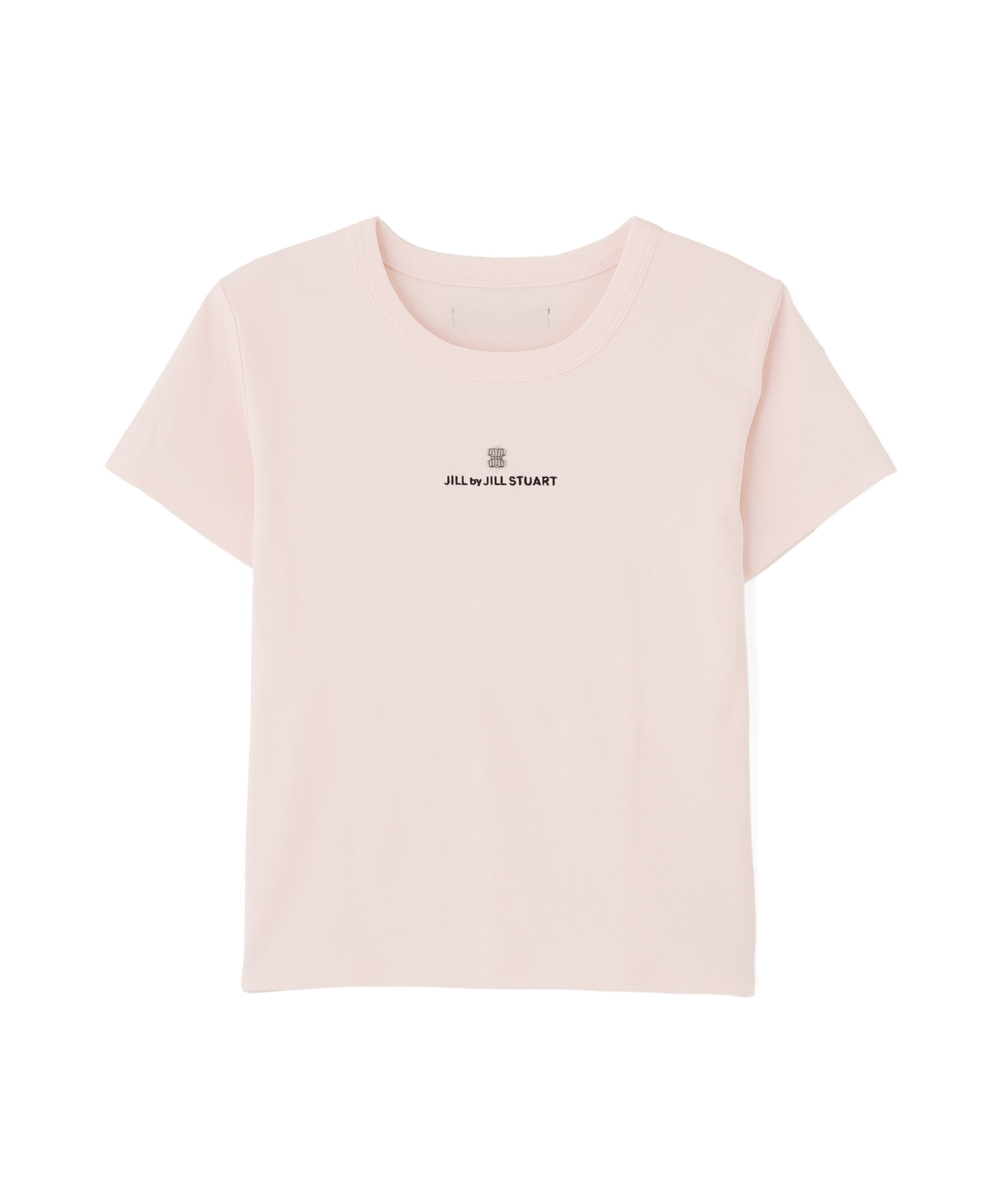  「コンパクトワンポイントロゴTシャツ」|Tシャツ・カットソー|ピンク