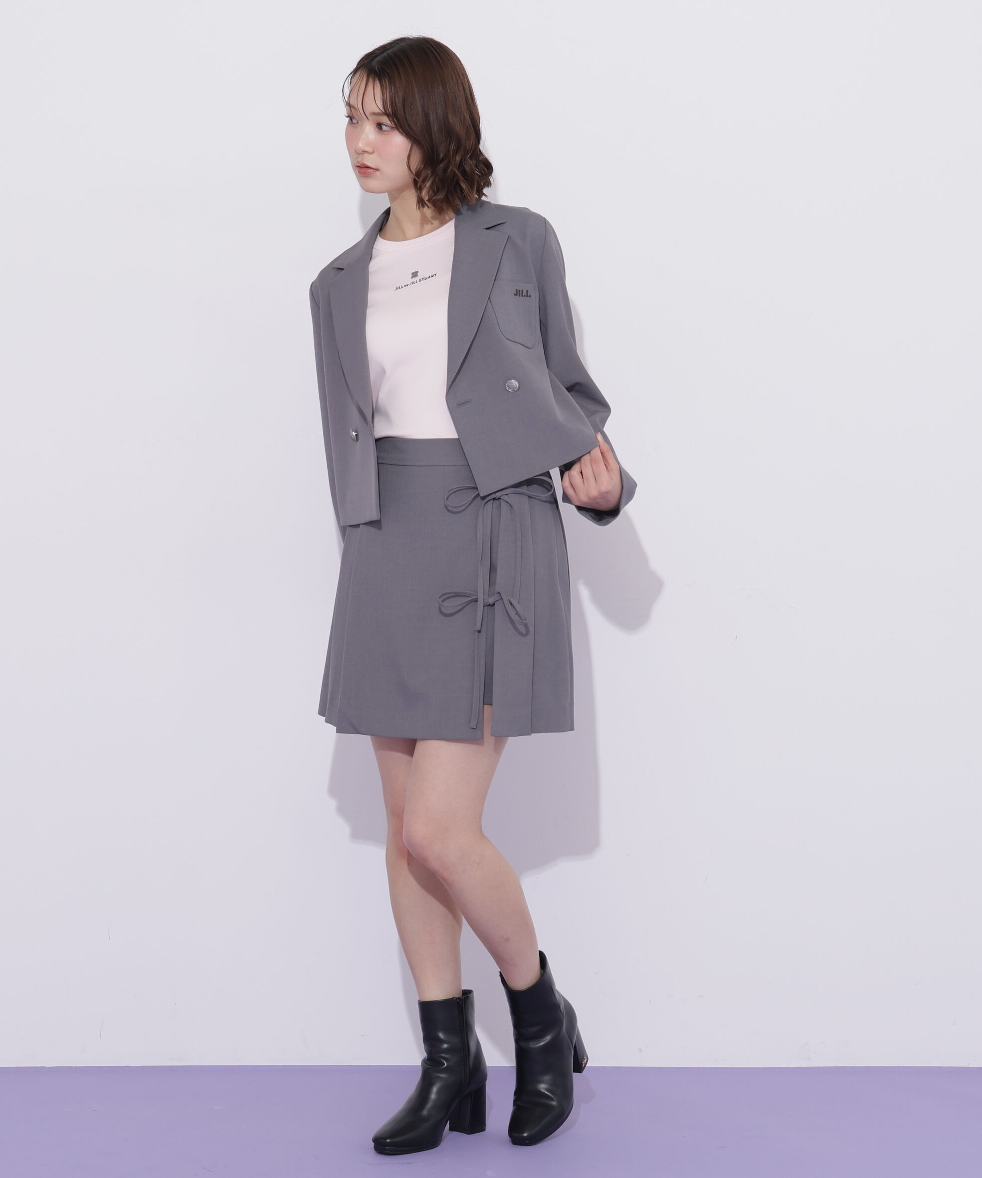  「コンパクトワンポイントロゴTシャツ」|Tシャツ・カットソー|