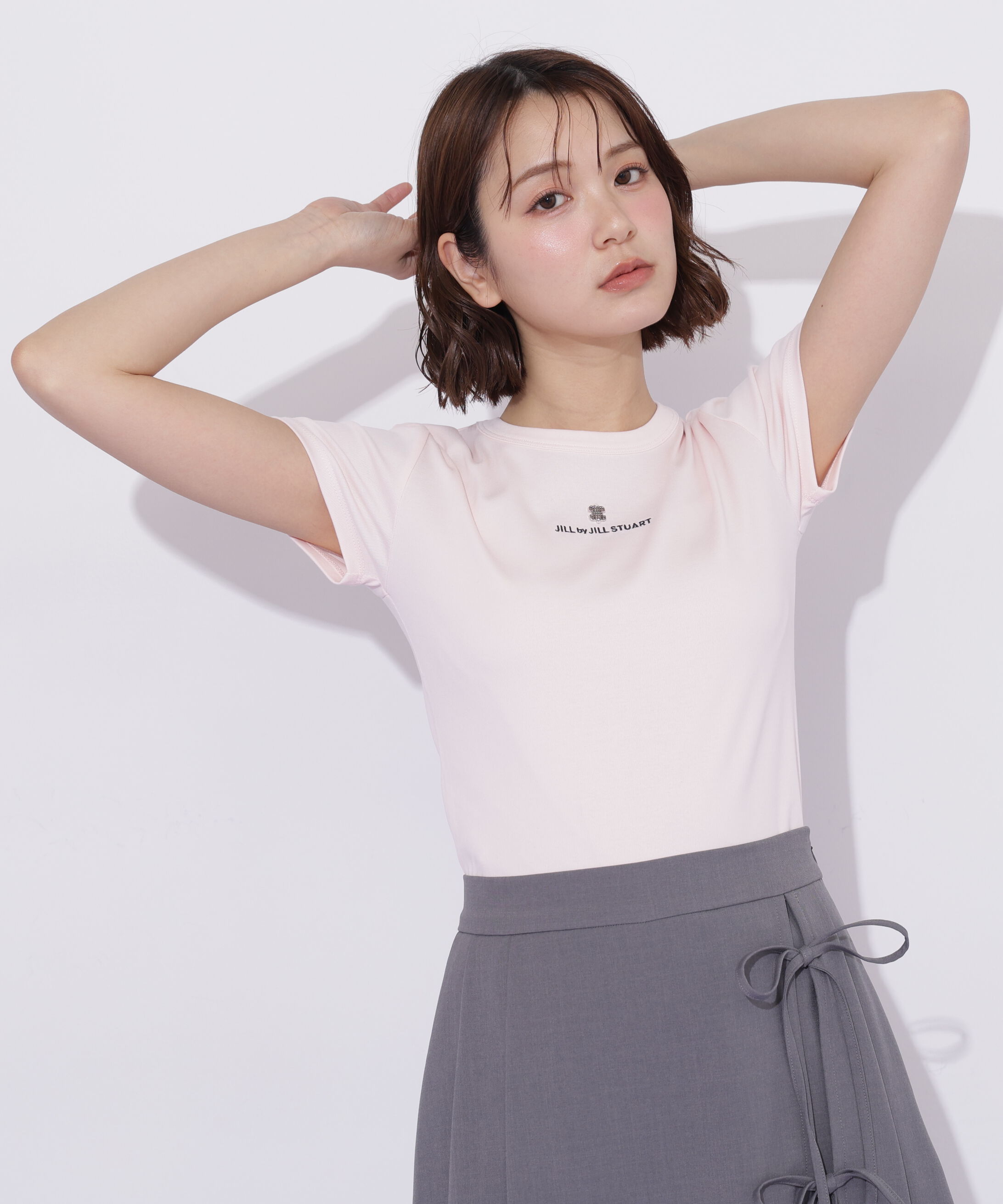  「コンパクトワンポイントロゴTシャツ」|Tシャツ・カットソー|