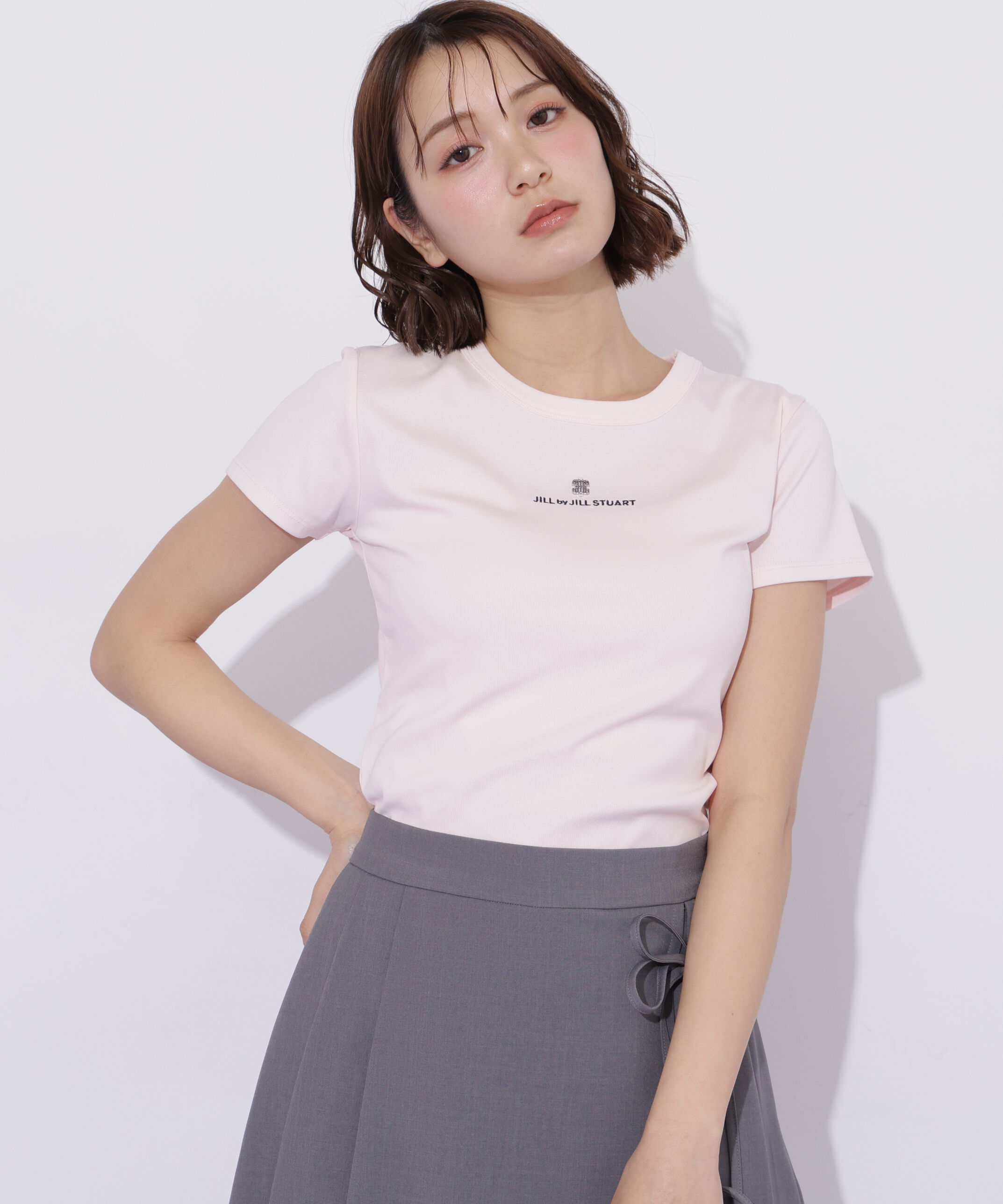  「コンパクトワンポイントロゴTシャツ」|Tシャツ・カットソー|