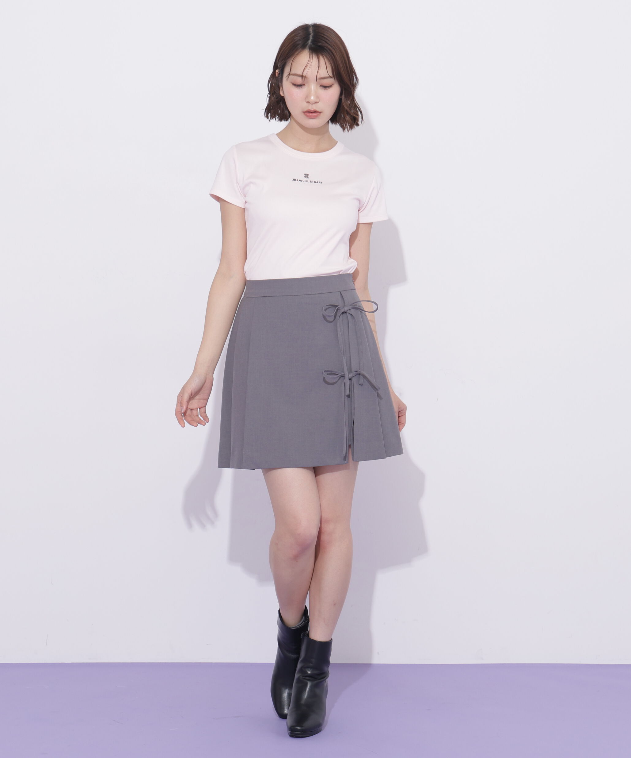  「コンパクトワンポイントロゴTシャツ」|Tシャツ・カットソー|