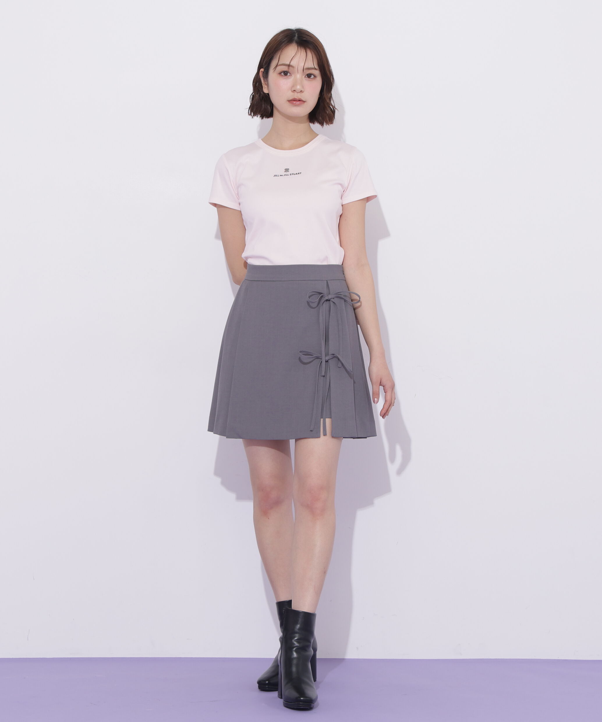  「コンパクトワンポイントロゴTシャツ」|Tシャツ・カットソー|