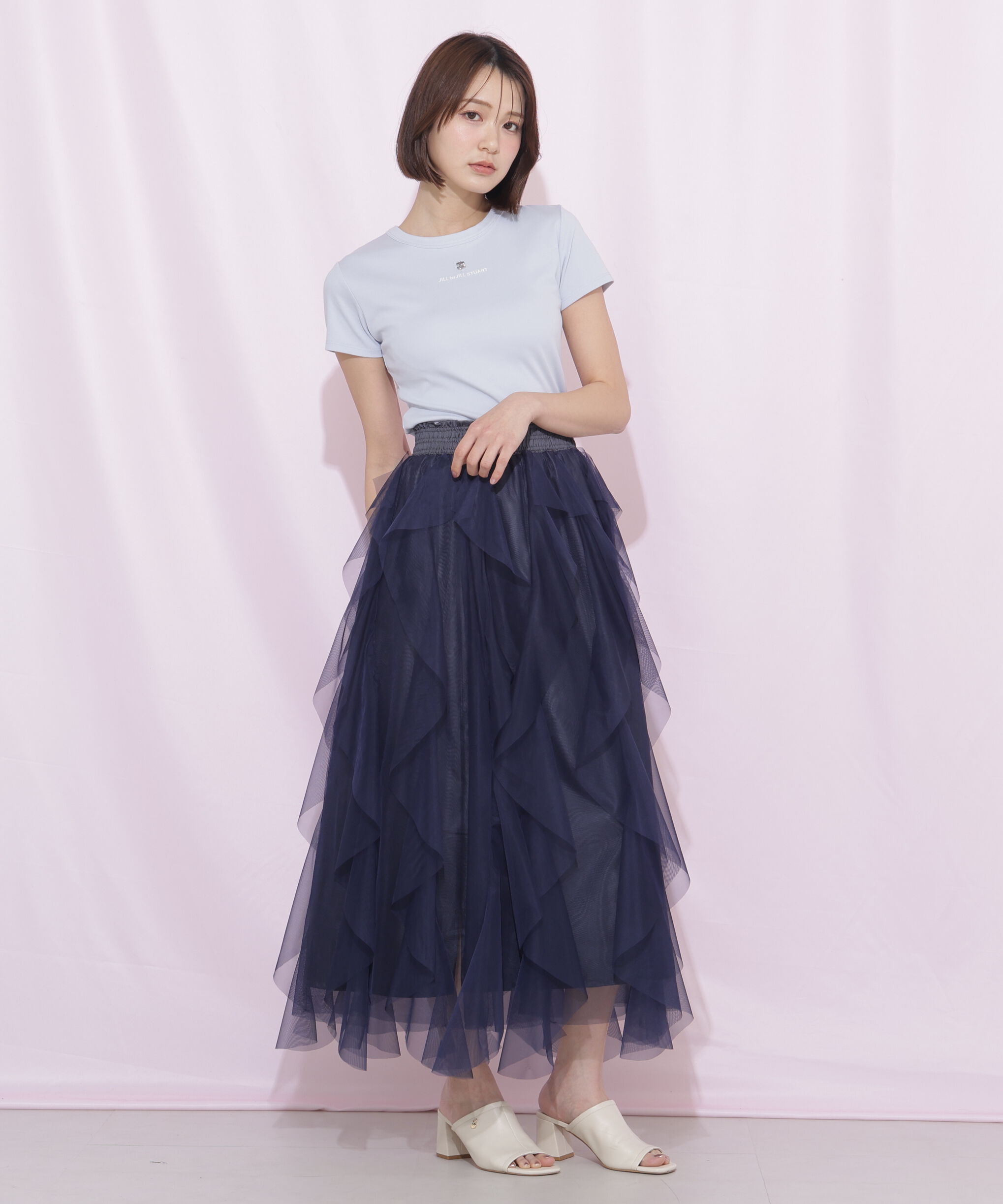  「コンパクトワンポイントロゴTシャツ」|Tシャツ・カットソー|