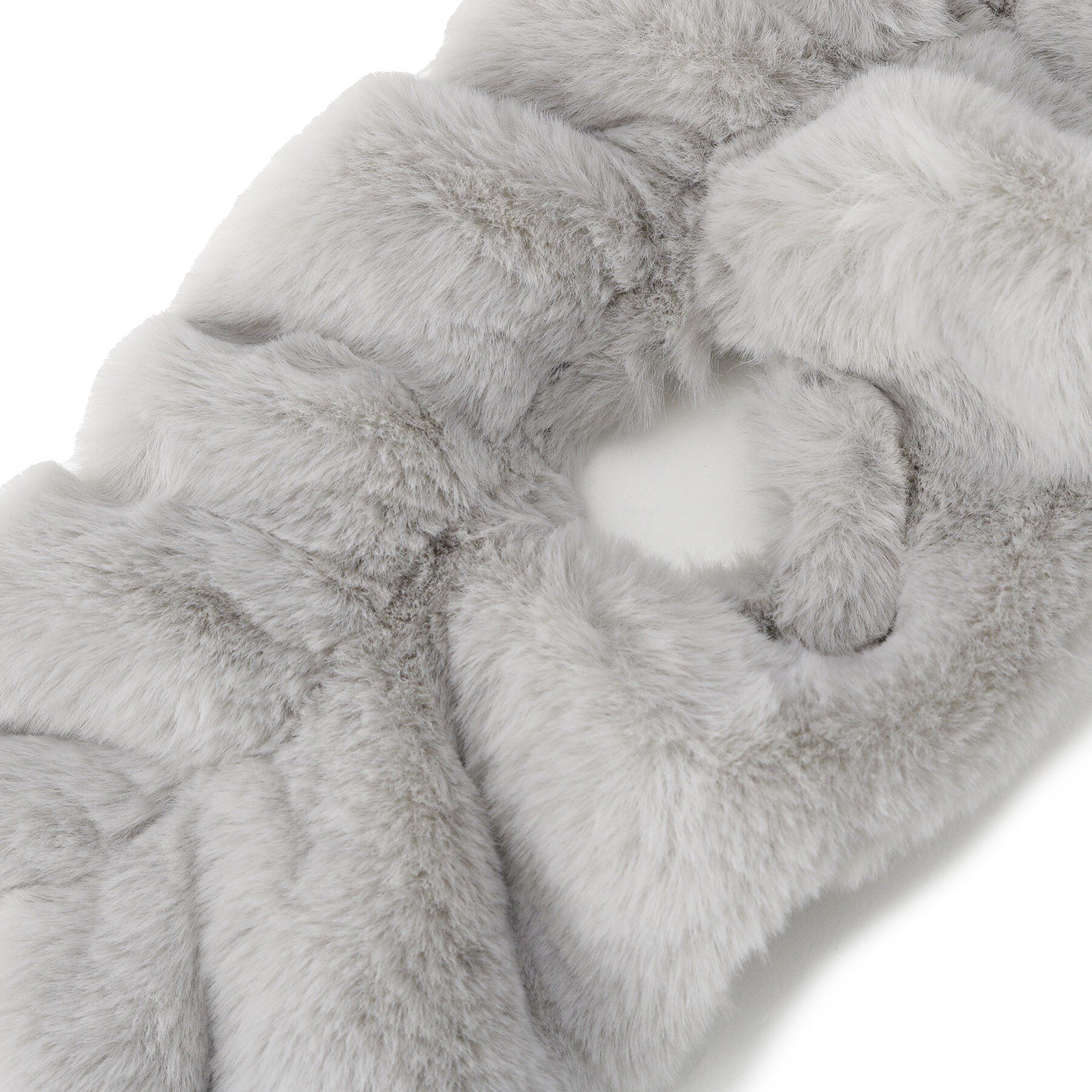 ITS&rsquo;DEMO「【手洗い可】シャーリングファーマフラー」|ストール|