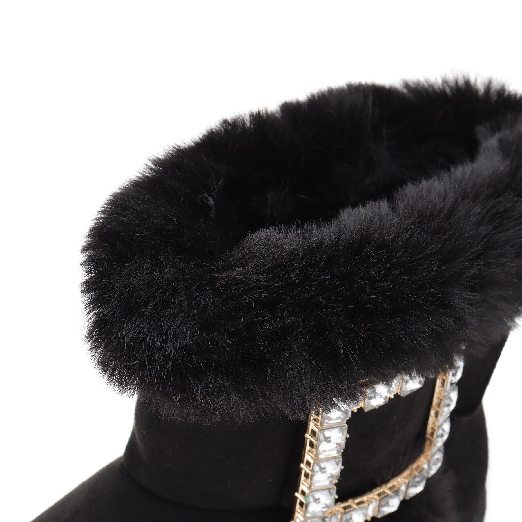 csT&P「厚底ムートンキラキラベルト付きブーツ」|ショートブーツ|