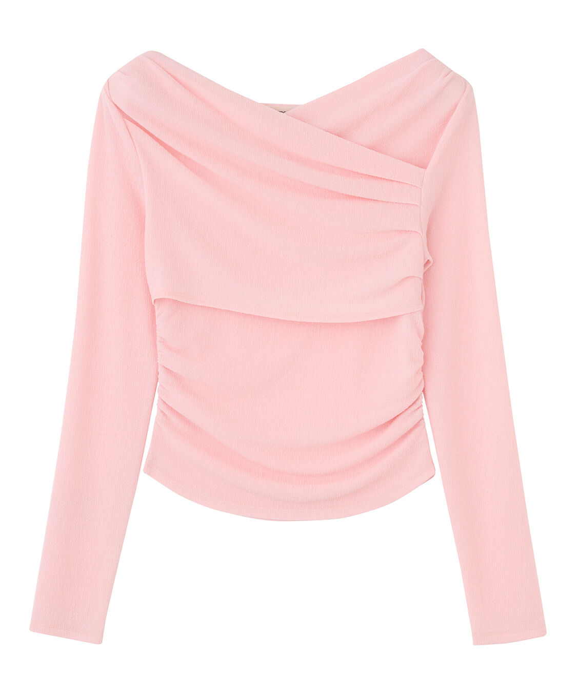 COCO DEAL「オフショルタックカットソー」|Tシャツ・カットソー|ピンクベージュ